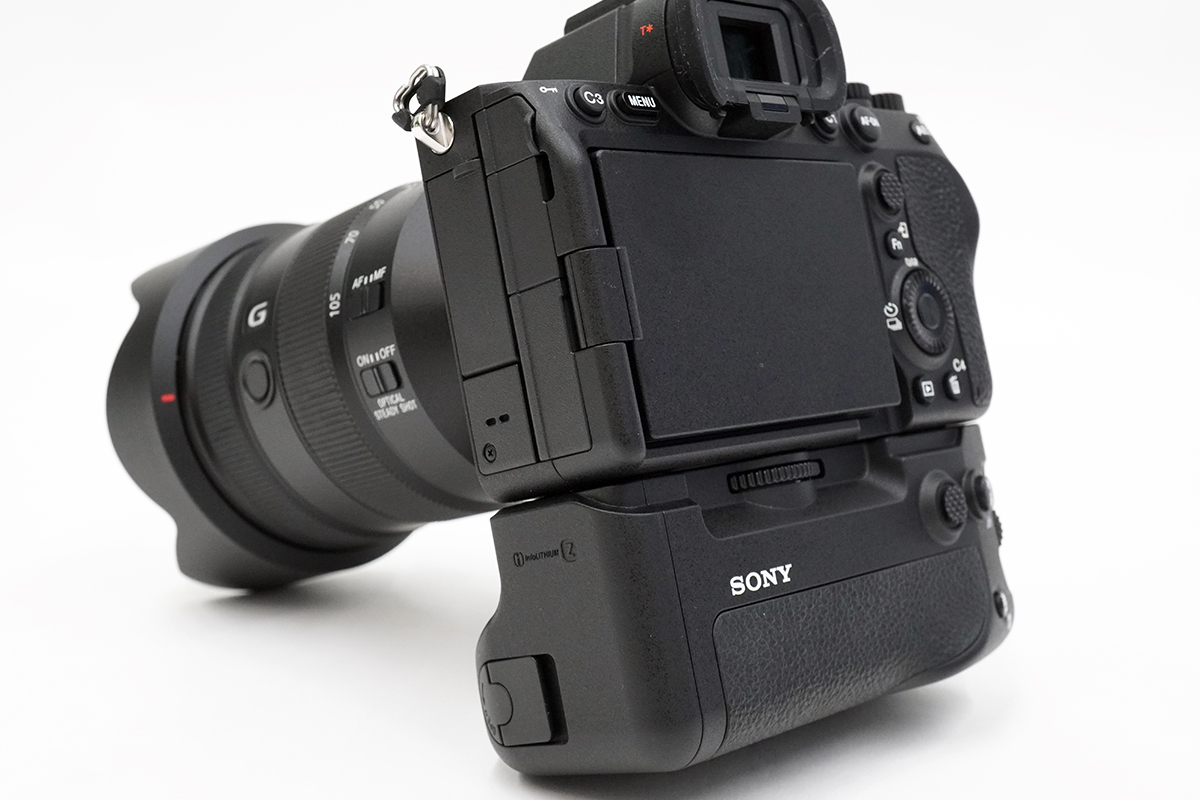 最新世代のデジタル一眼カメラα1 / α7S III / α7 IV に、縦位置