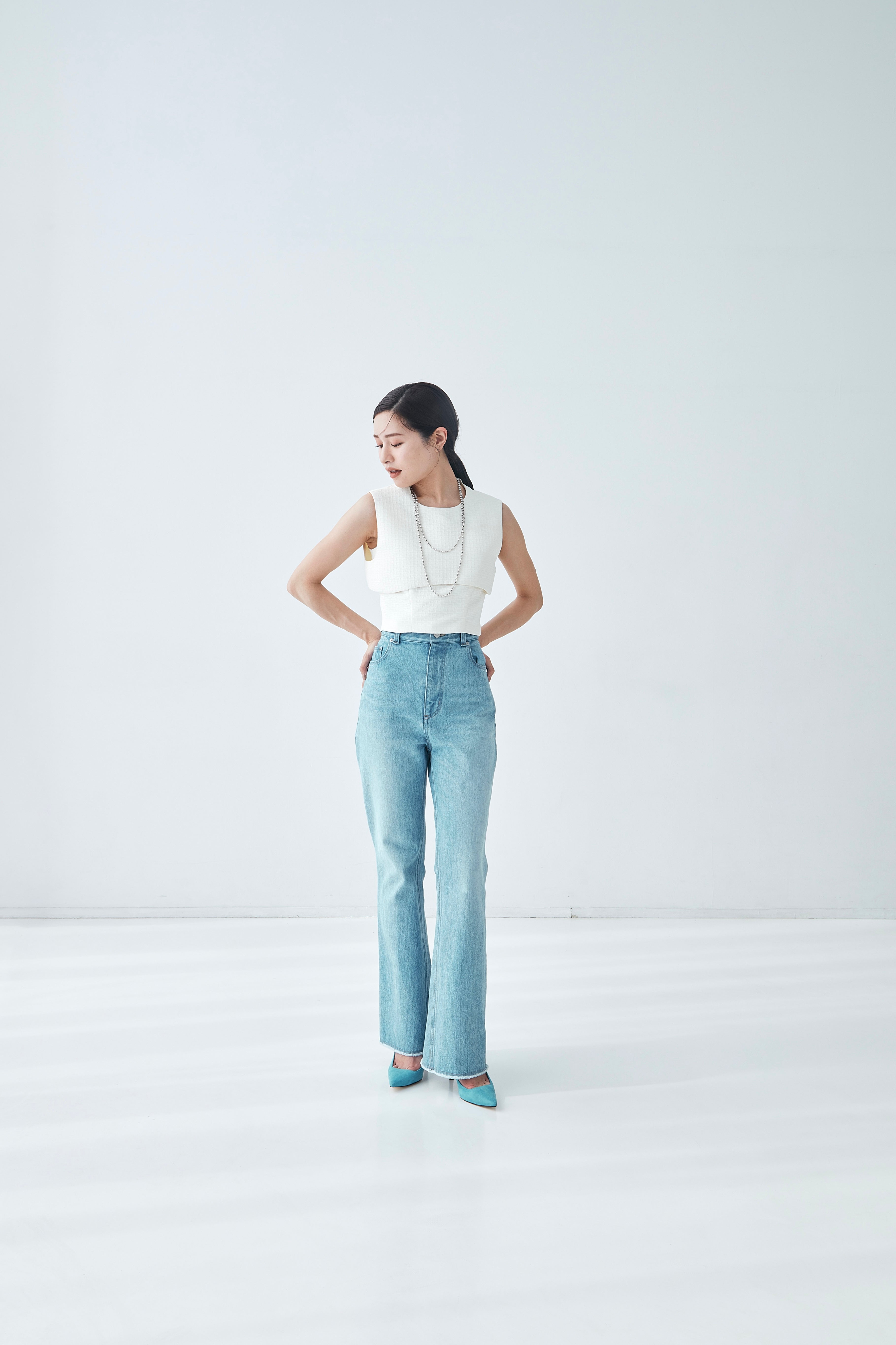 Boots cut Okayama Denim – L'AUBE BLANC