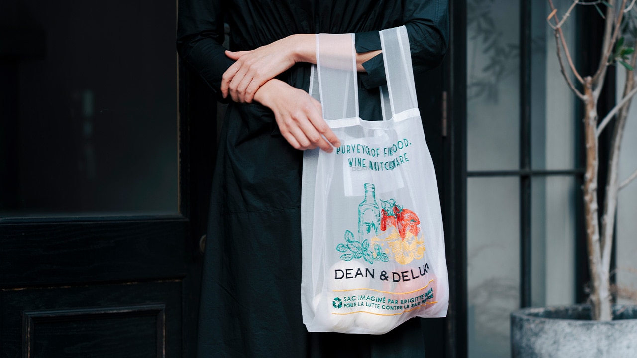 ディーン&デルーカ】繊細な刺繍のオーガンジーバッグが登場
