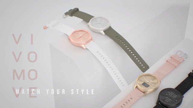 Amazon.com: Garmin vivomove 3s, Smaller-Sized Hybrid Smartwatch