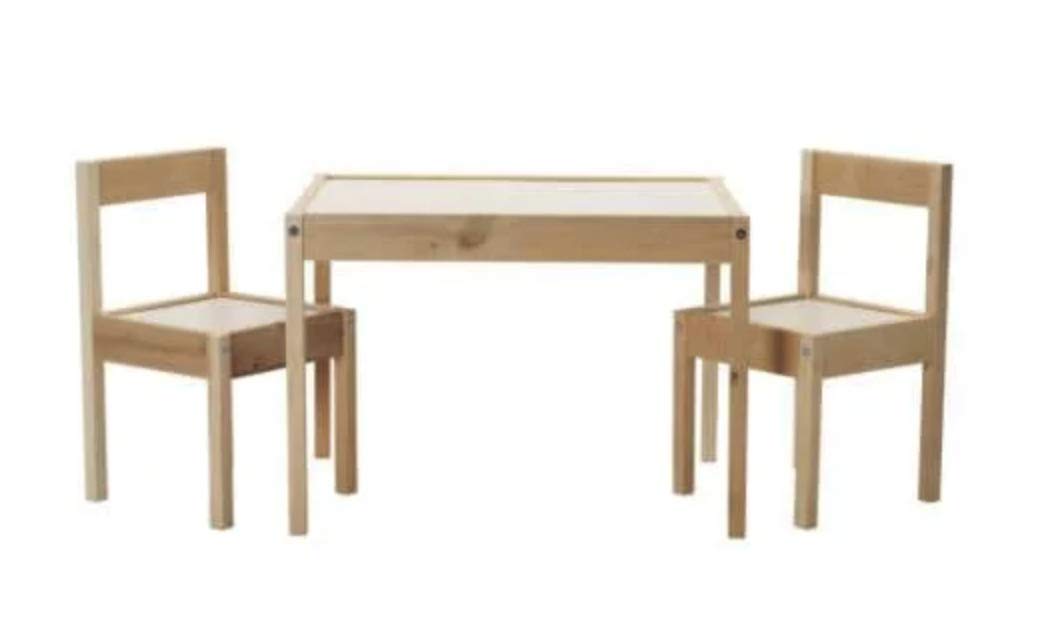 Amazon｜IKEA(イケア) L?TT 10178413 子供用テーブル チェア2脚付