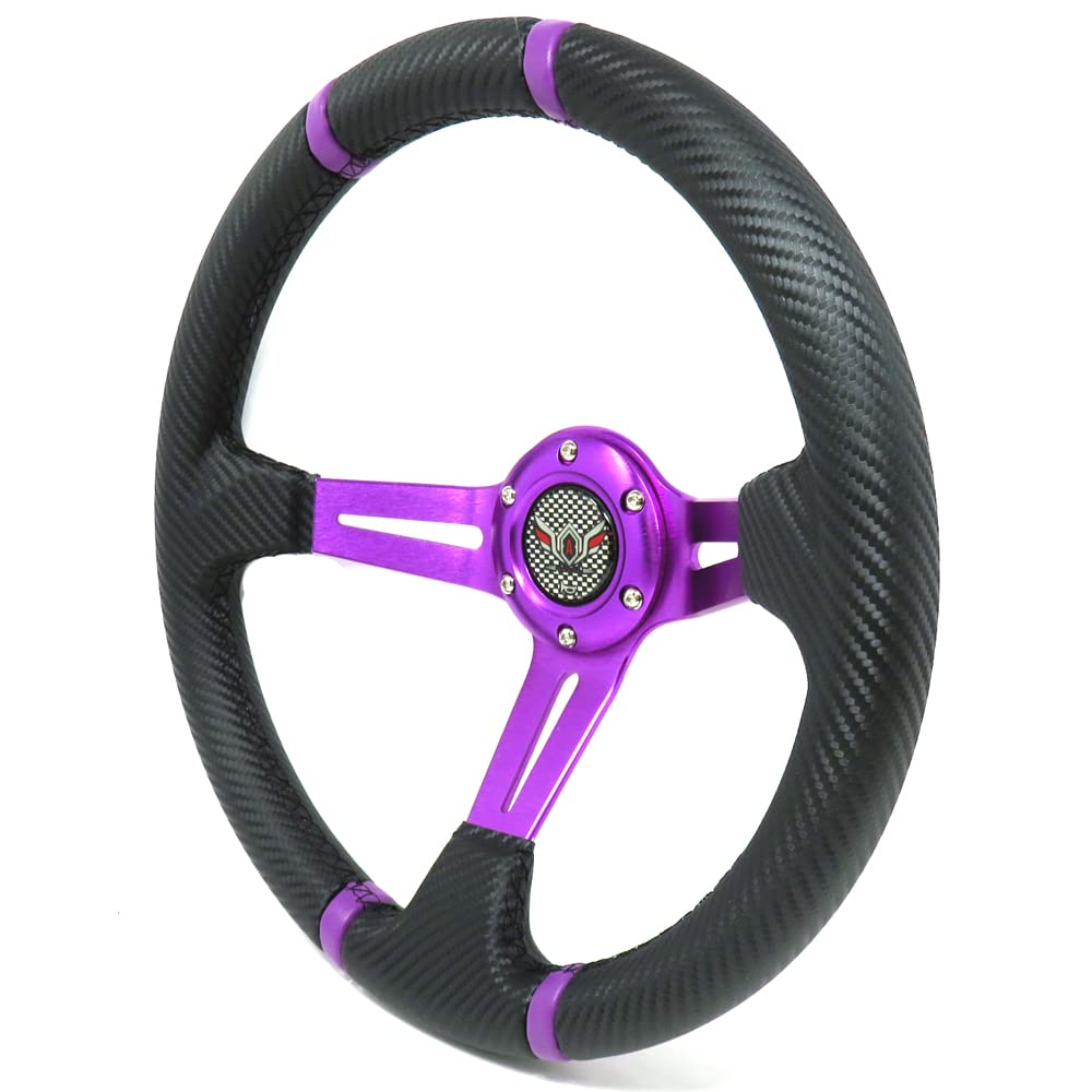 Amazon | アルティード(ALTEED) スポーツステアリング 350φ パープル