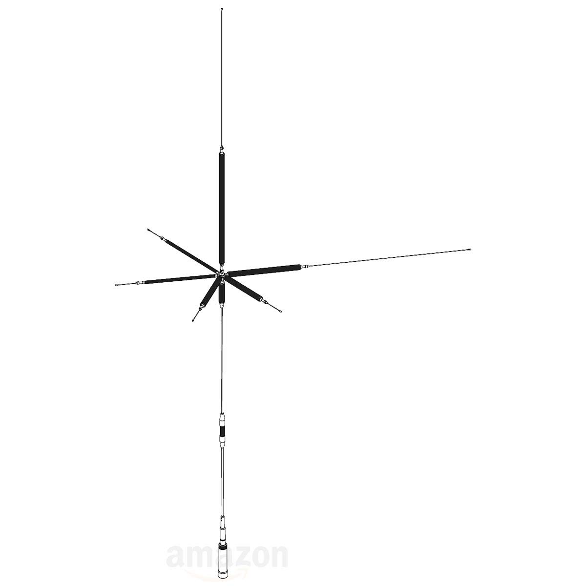 Amazon | UHV-9 コメット HF,50MHz,144MHz,430MHz帯9バンドアンテナ