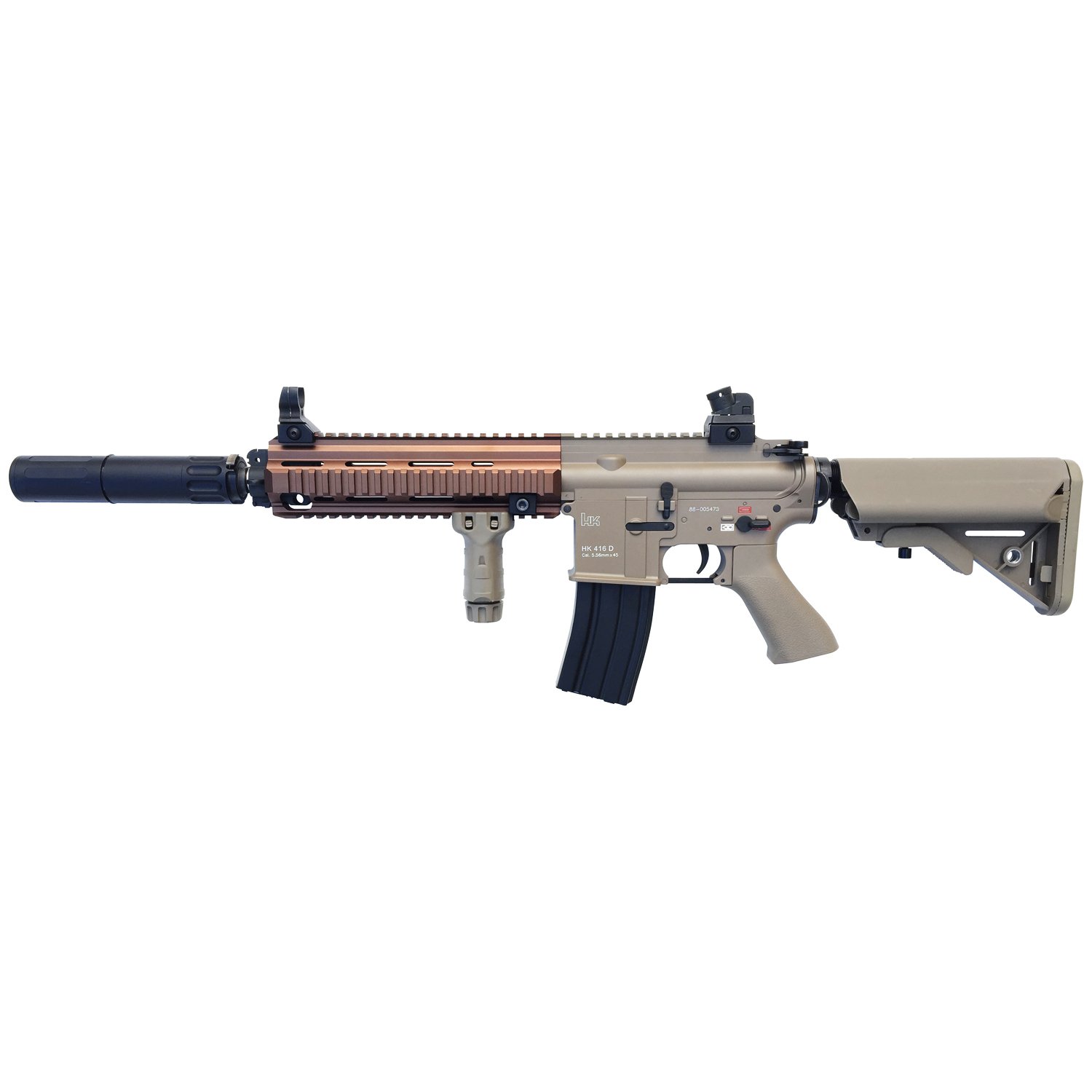 Amazon | ボルトエアソフト リコイルショック 電動ガン HK416D Devgru