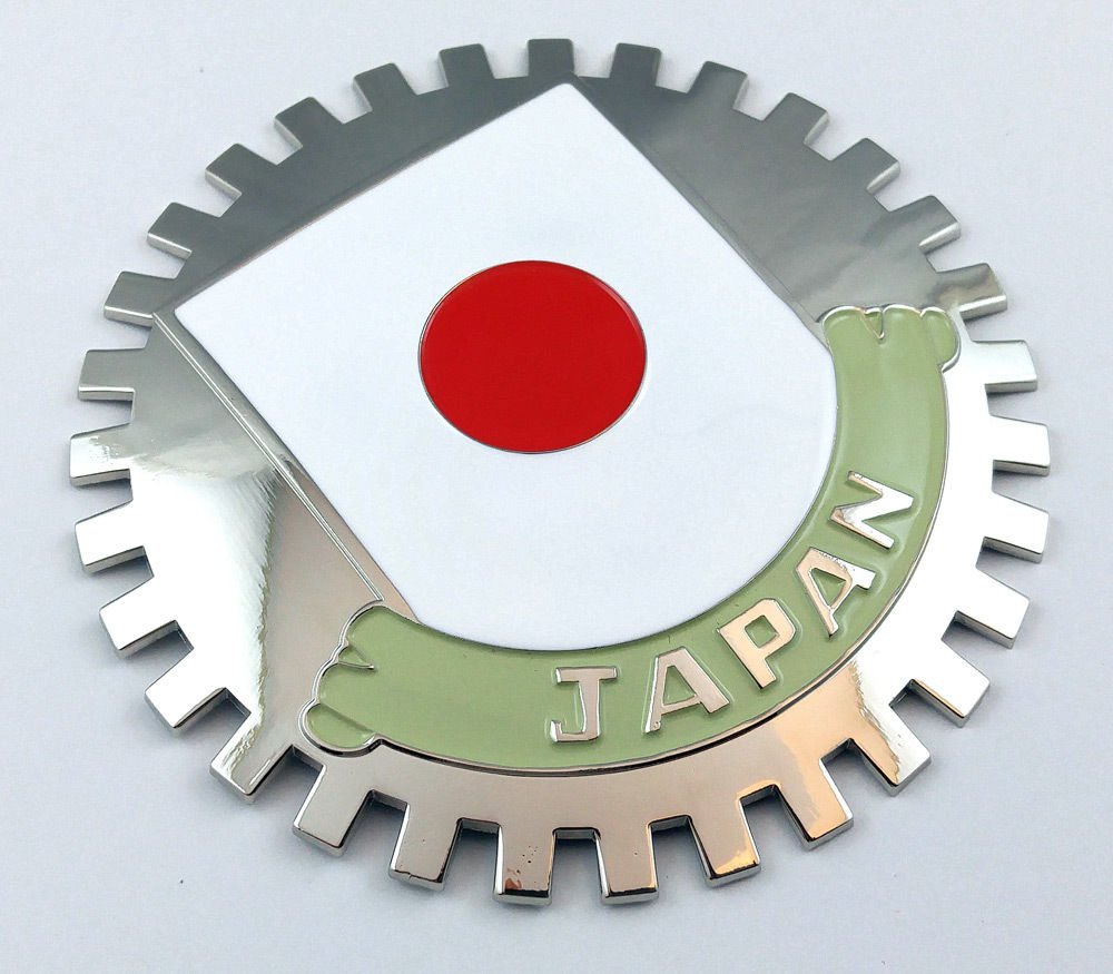 Amazon | 日本の車トラックグリルバッジグリルマウントJapanese Flag