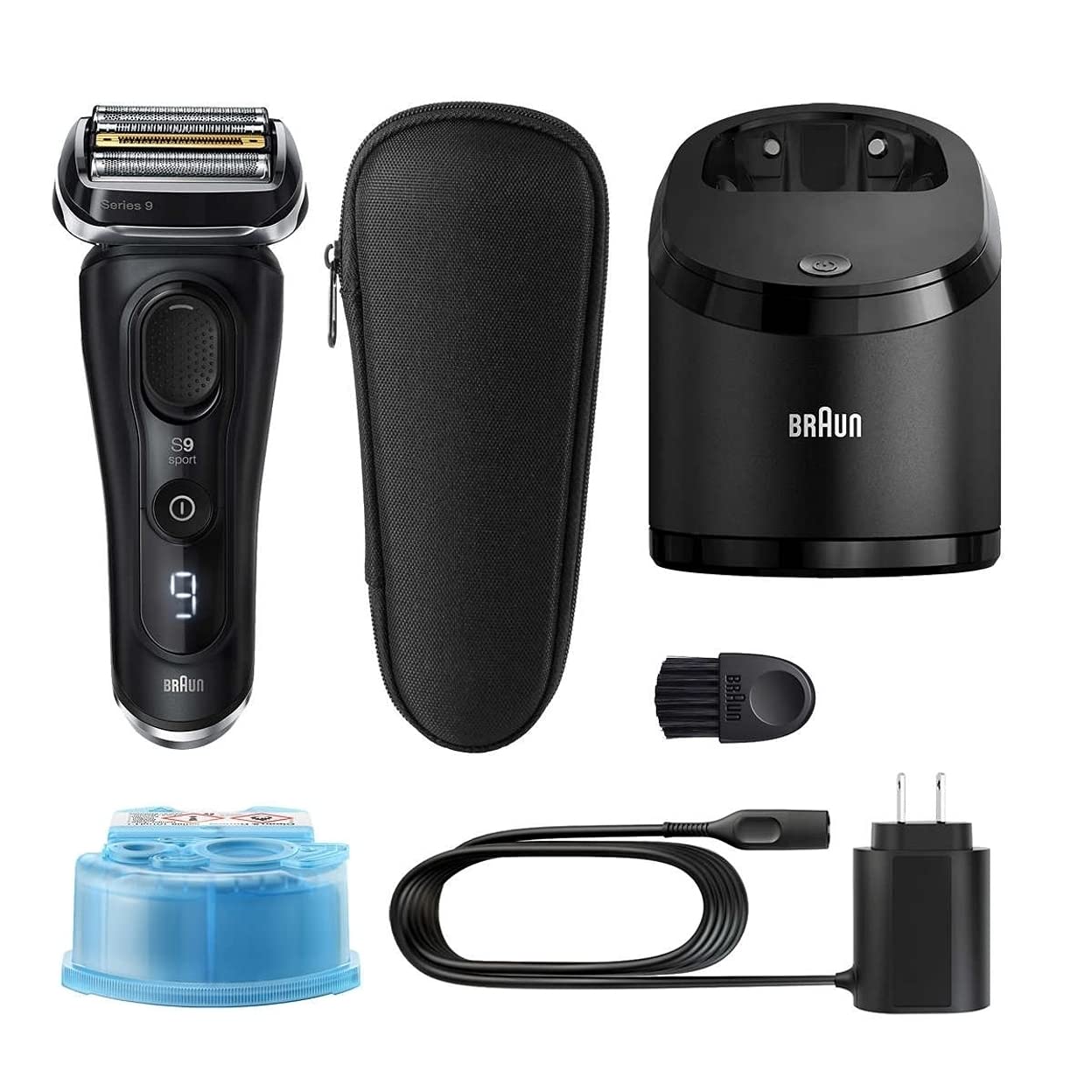 Amazon | Braun Series 9 スポーツシェーバー クリーン&チャージ
