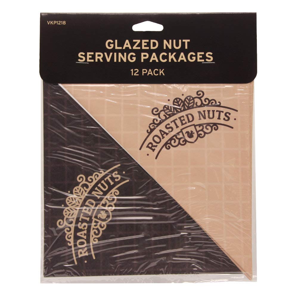 Amazon.com: Time for Treats VKP1218 Glazed Nut Serving Packages