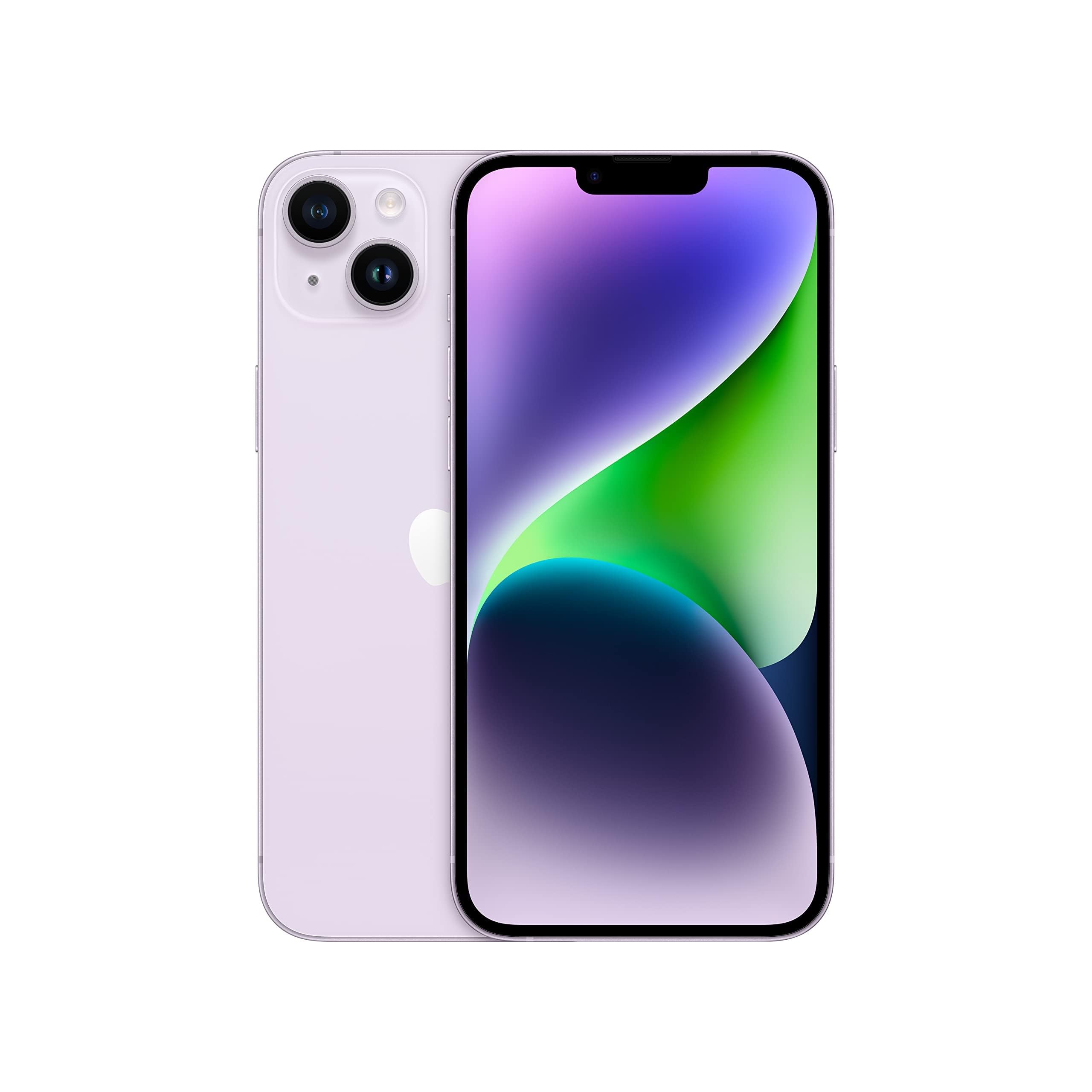 Amazon.com: Apple iPhone 14 Plus, 128GB, Purple for AT&T (Renewed
