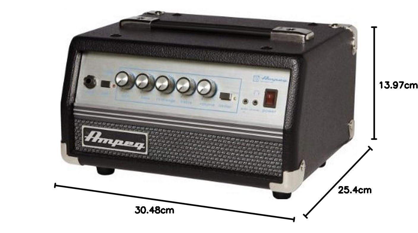 Amazon | Ampeg Micro-VR Head ベースアンプ ヘッド | ベースヘッド