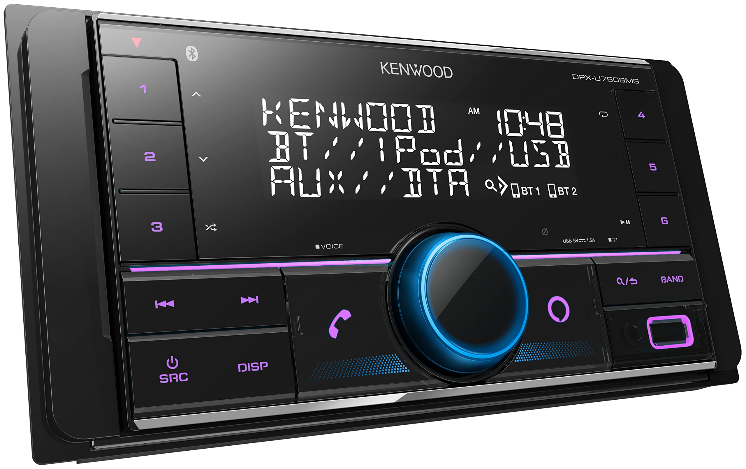 Amazon | ケンウッド 2DINレシーバー DPX-U760BMS MP3 WMA AAC WAV