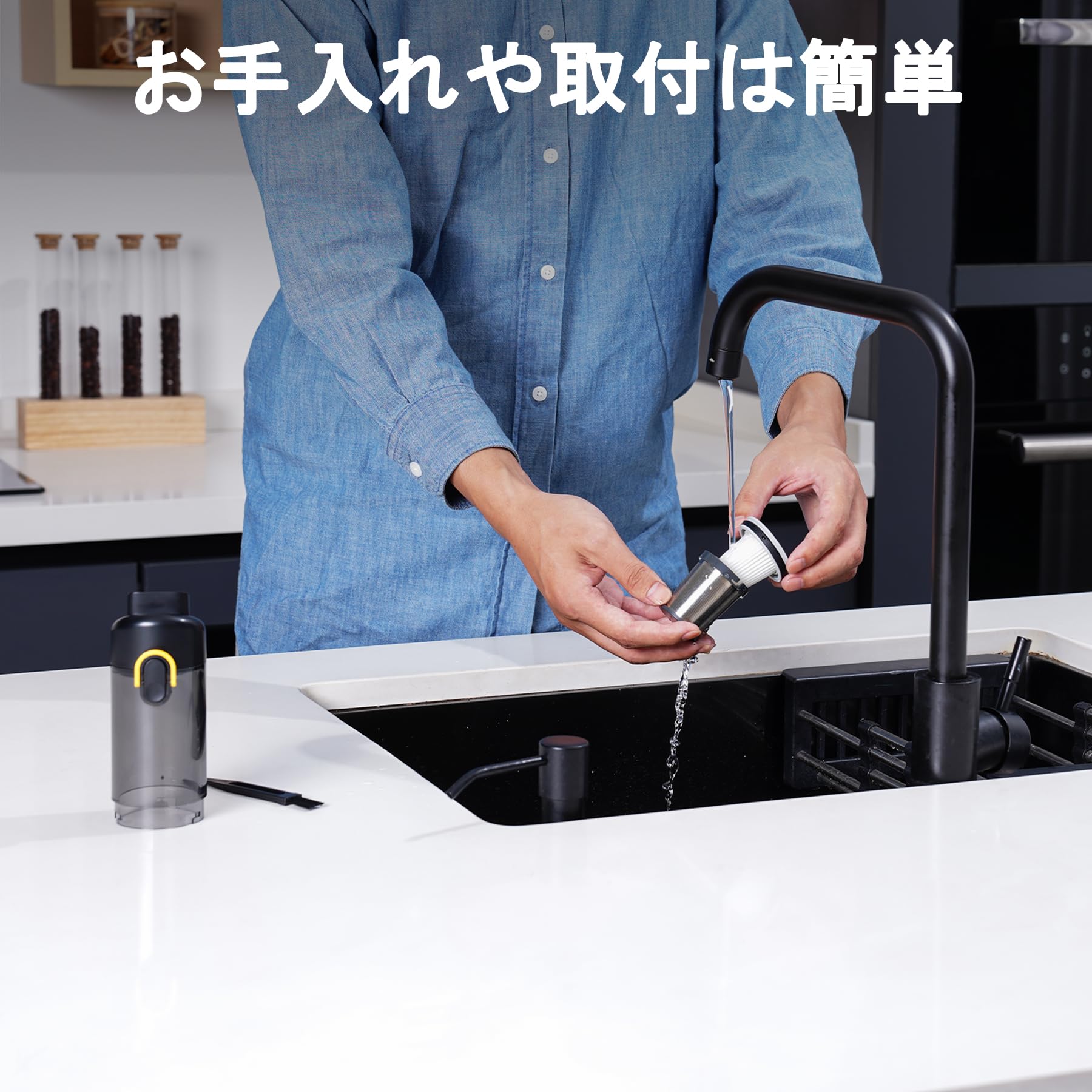 Amazon.co.jp: Fanttik ハンディクリーナー交換用フィルター 車用掃除