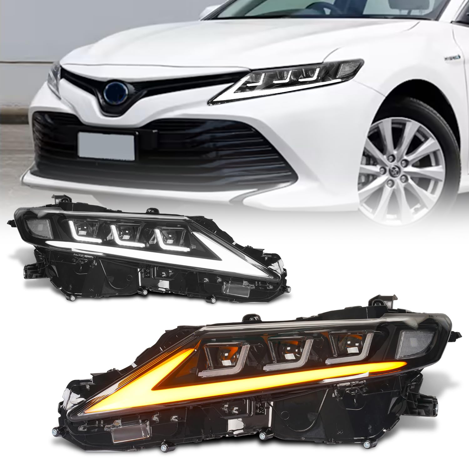TOYOTA カムリ ヘッド社外 Amazon | TT-ABC トヨタカムリLED 3眼