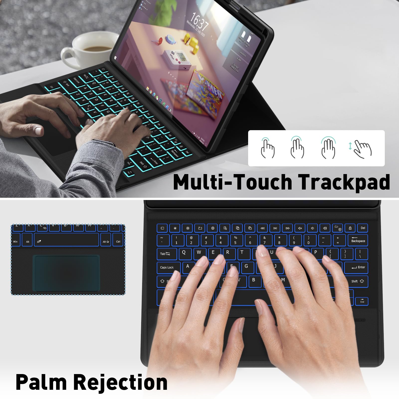 Amazon.co.jp: Lenovo Idea Tab Pro 12.75インチ 2025用キーボード