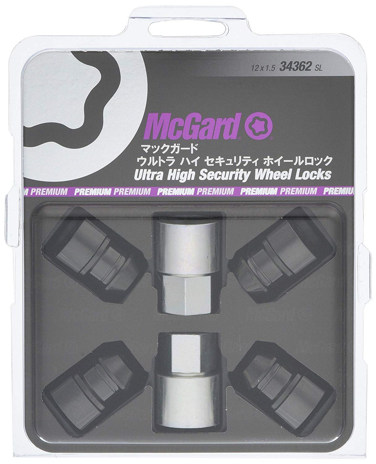 Amazon | McGard マックガード MCG-34362SL ロックナット M12X1.5 21H