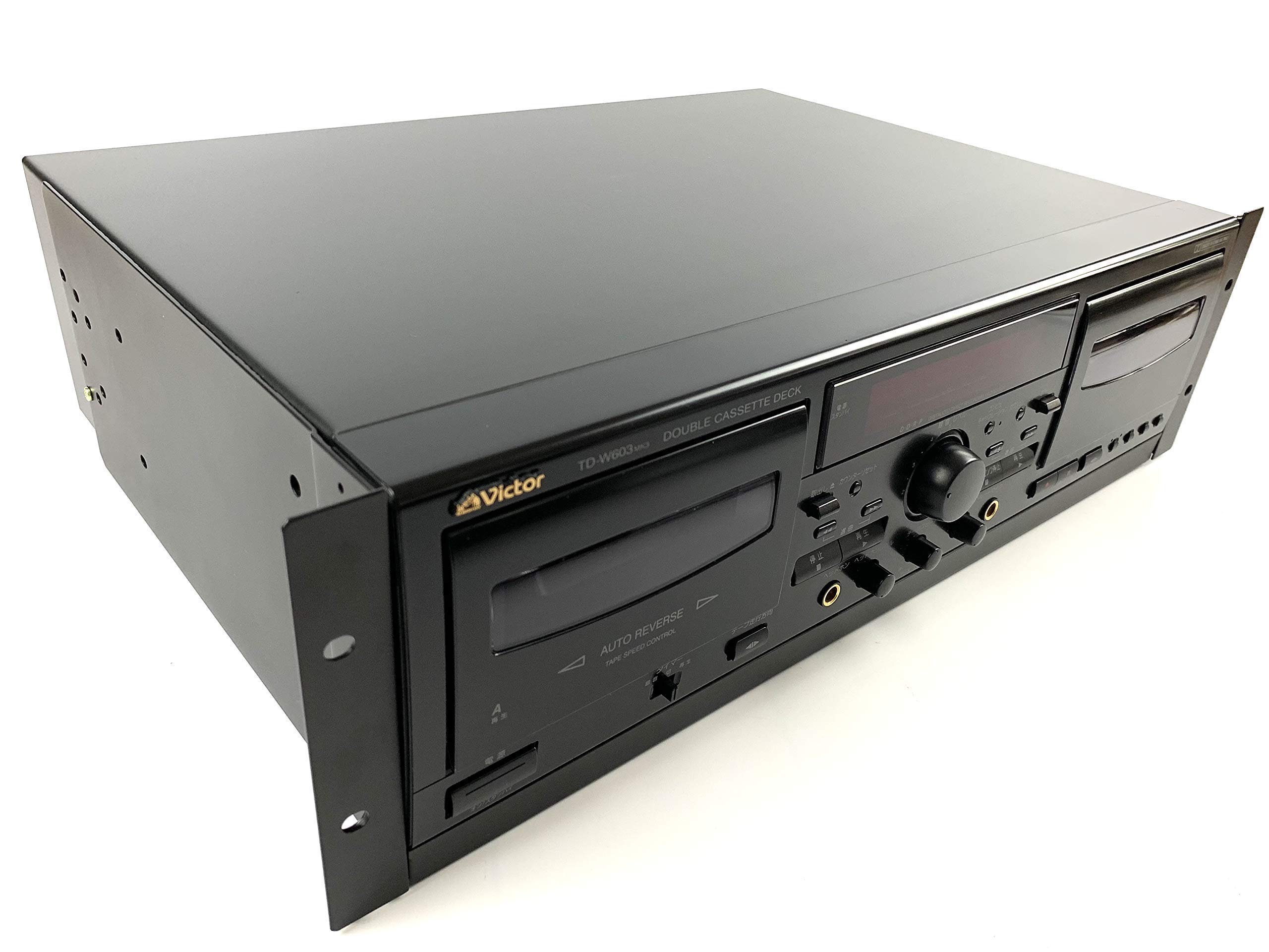 Amazon.co.jp: JVCケンウッド ビクター 業務用ダブルカセットデッキ TD
