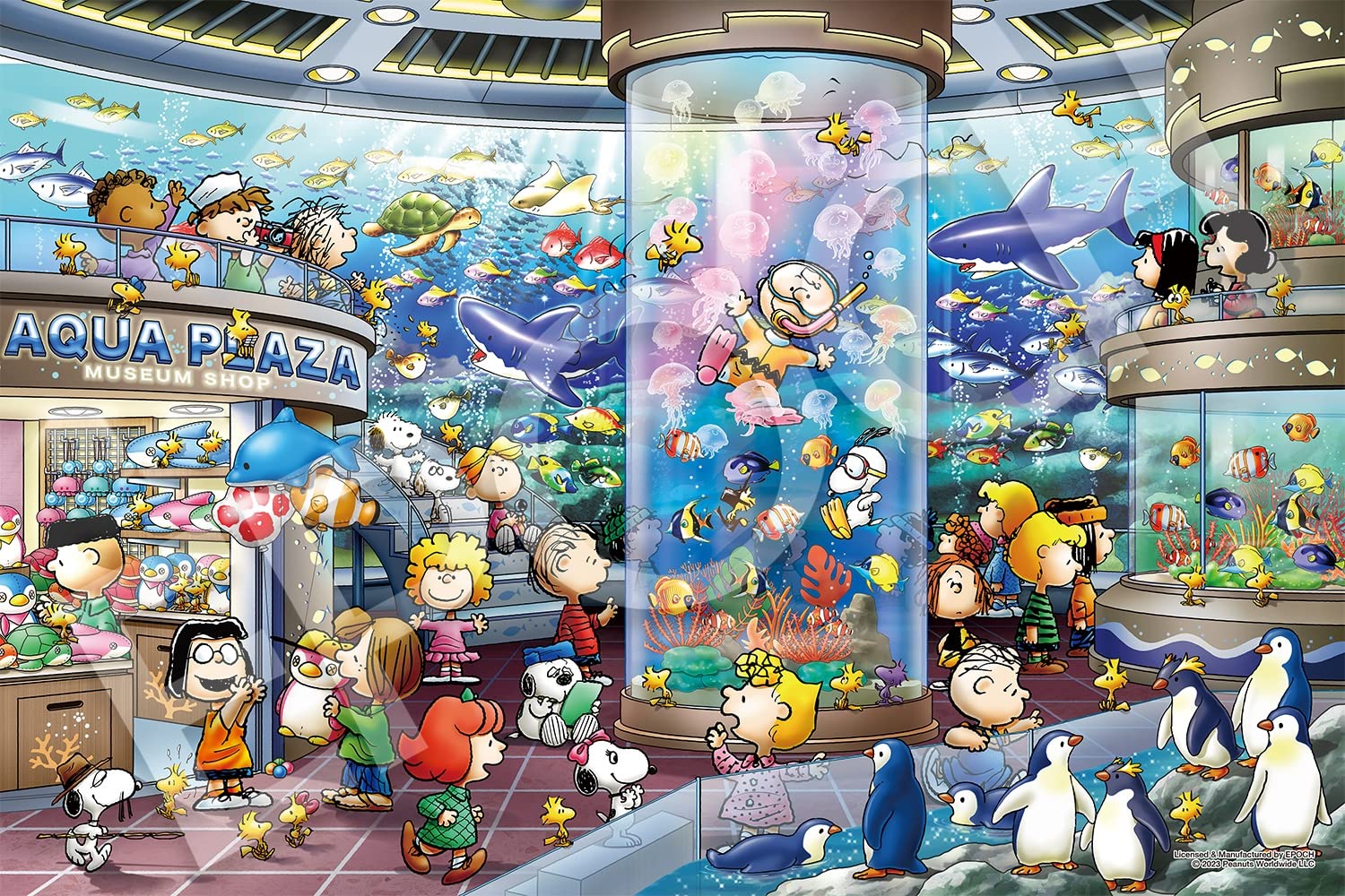 Amazon | エポック社 1000ピース ジグソーパズル PEANUTS スヌーピー