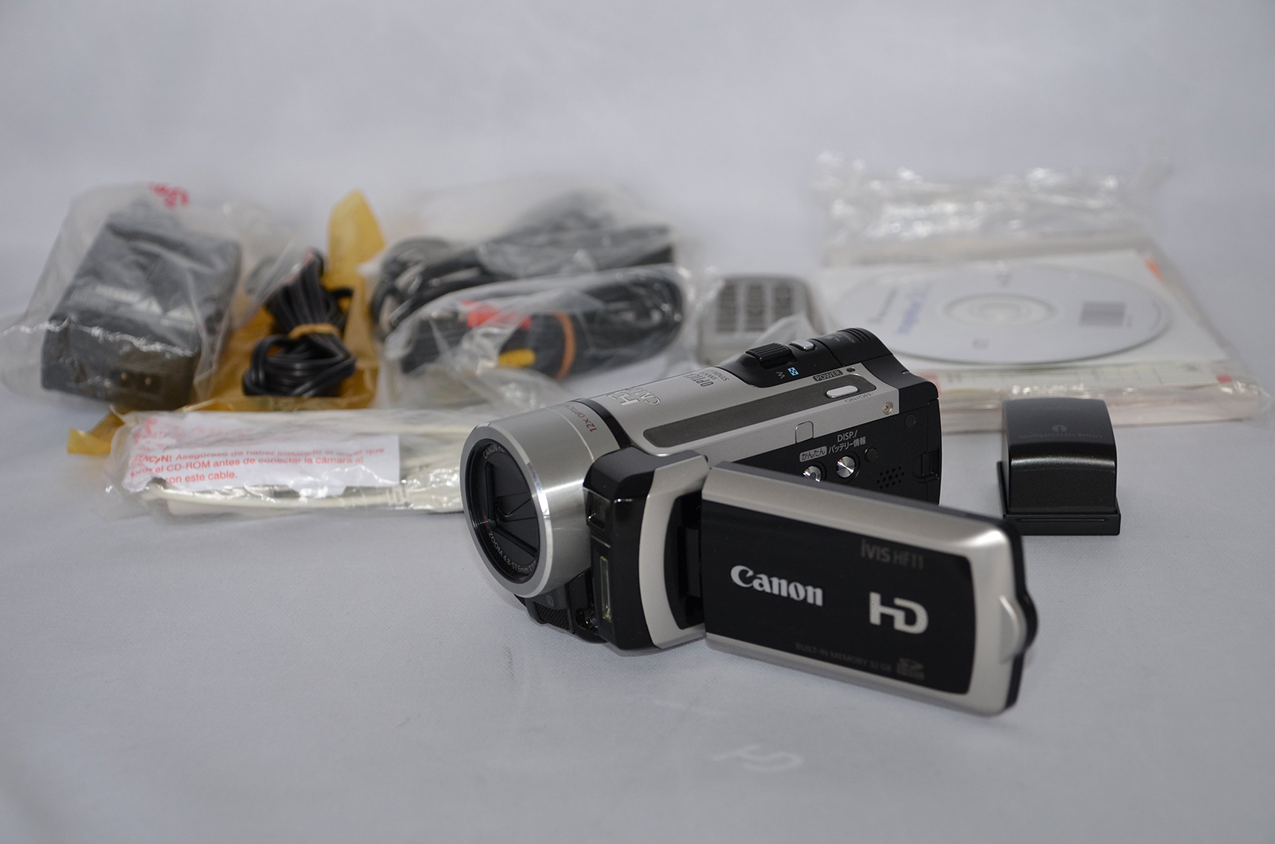 Amazon | Canon フルハイビジョンビデオカメラ iVIS (アイビス) HF11