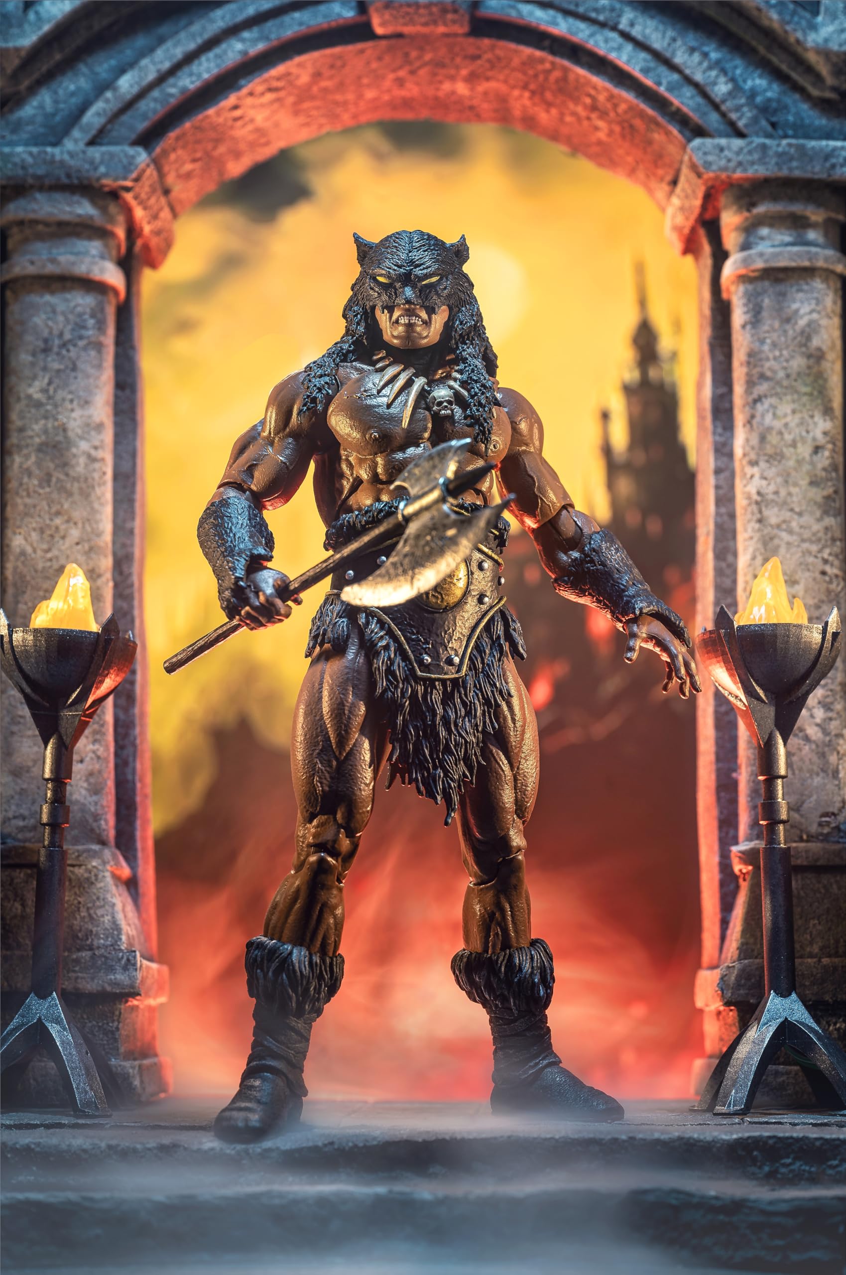 Amazon.co.jp: Frazetta Girls Fire & Ice:ダークウルフ
