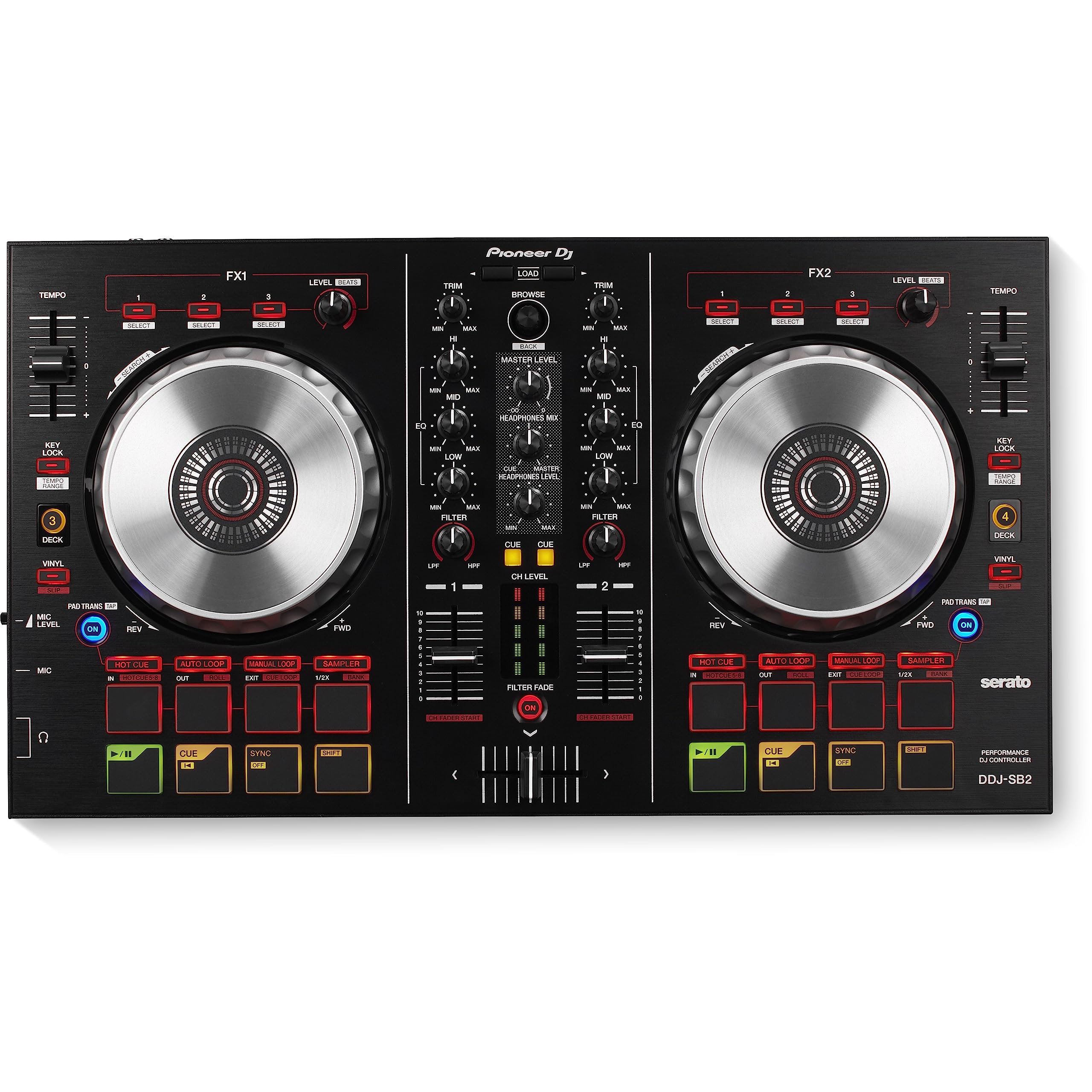 Amazon | Pioneer DJ DDJ-SB2 DJコントローラー パイオニア | DJ