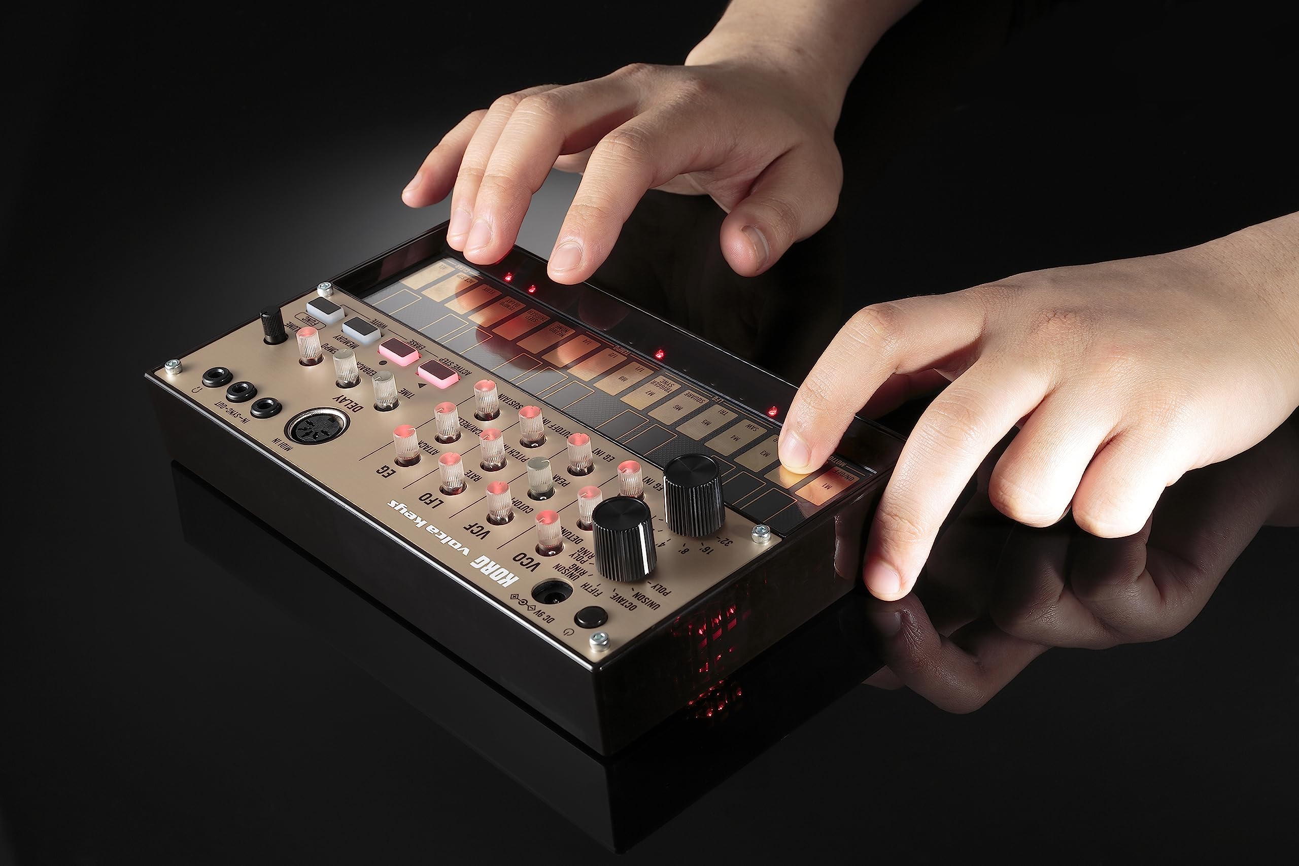 Amazon | KORG アナログ シンセサイザー volca keys ポリフォニック