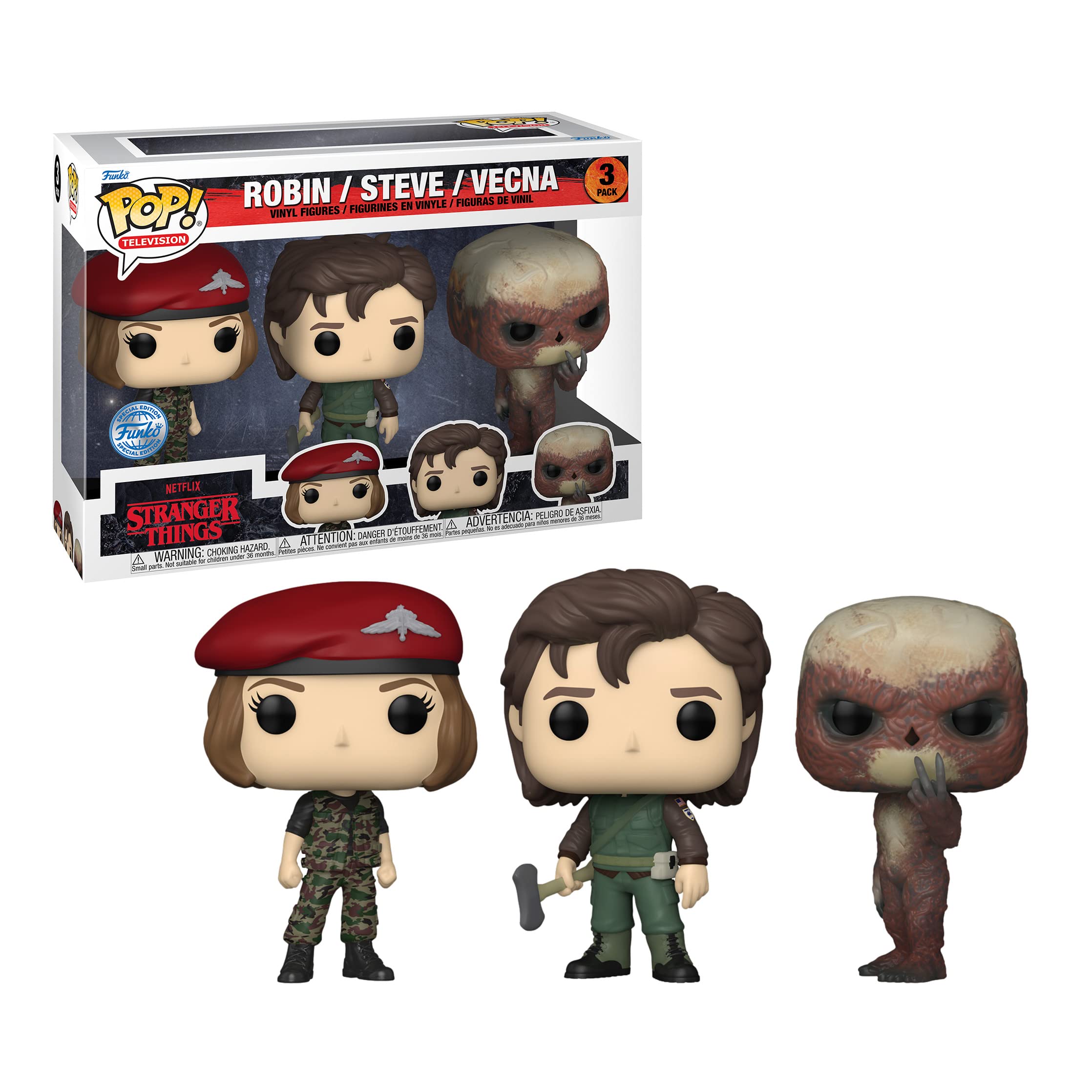 Amazon | Funko Pop! 3pk ファンコ ポップ3コ Stranger Things