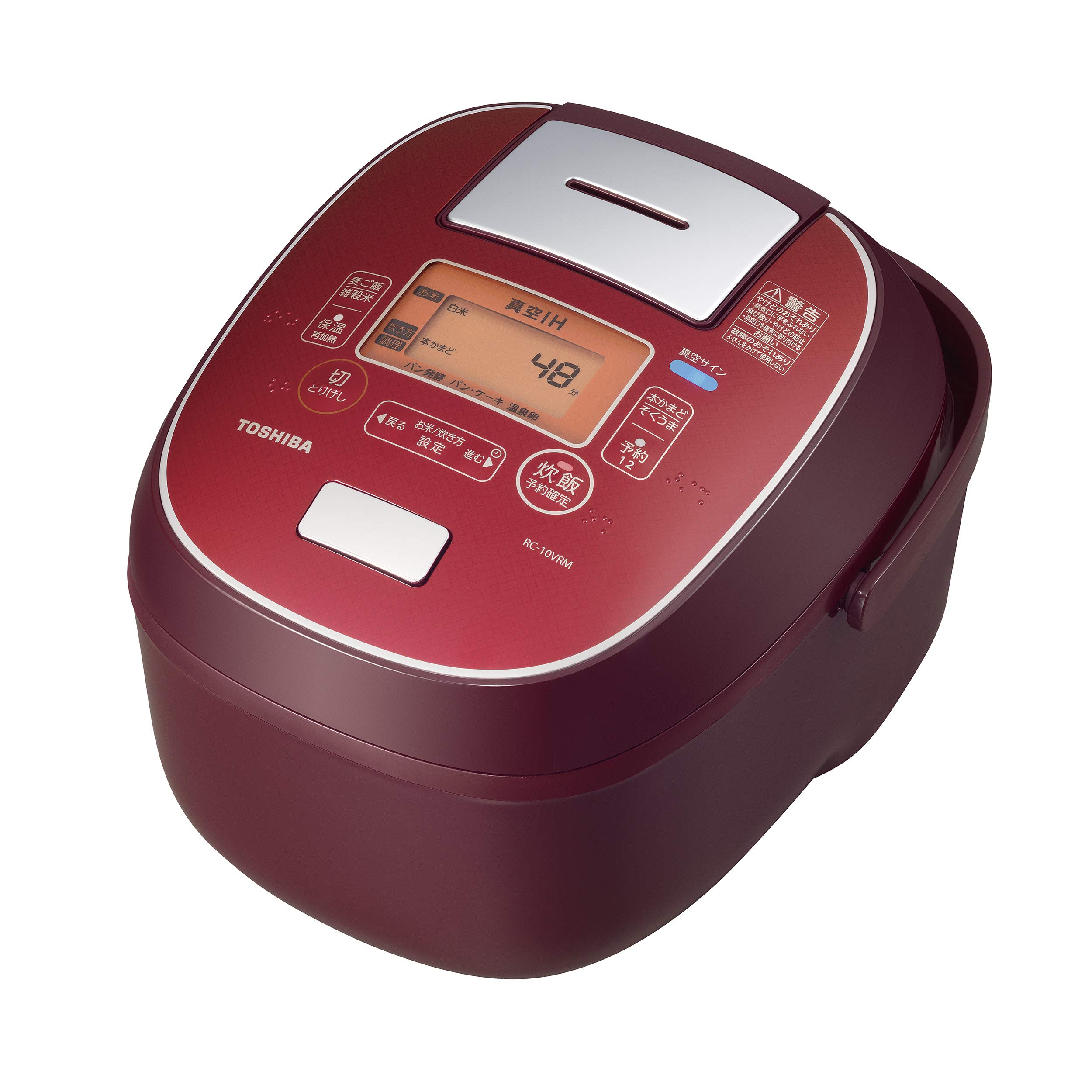 Amazon | 東芝 真空IHジャー炊飯器（5.5合炊き）5㎜厚さ鍛造かまど銅釜