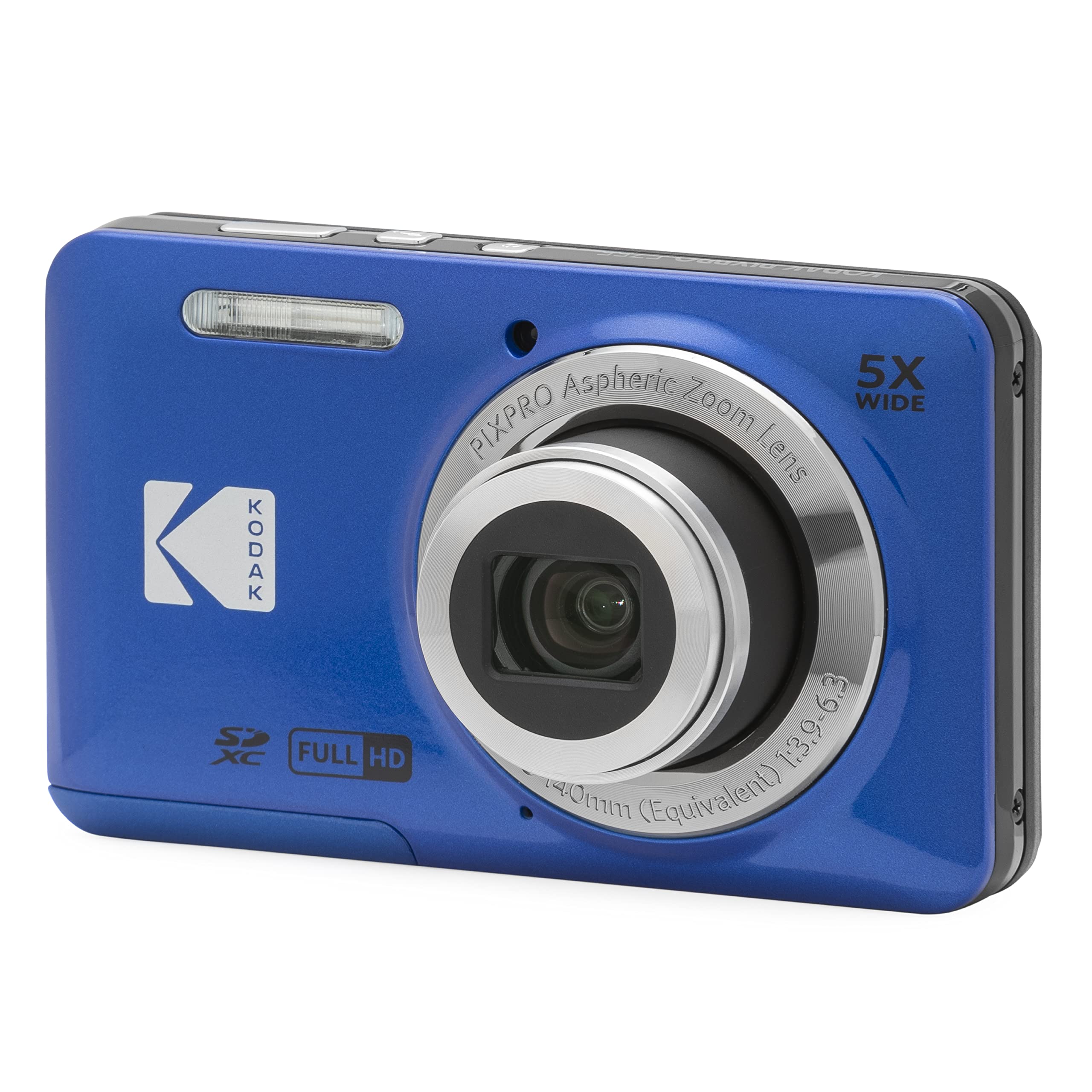 Amazon | KODAK (コダック) PIXPRO 使いやすい ズーム FZ55-BL 16MP