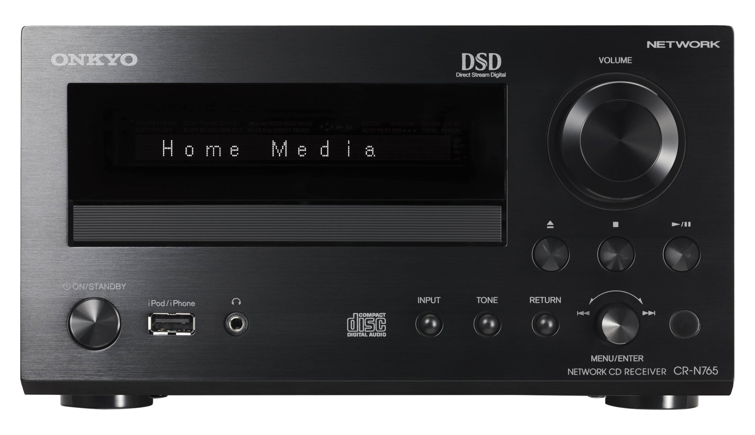 Amazon.co.jp: ONKYO ネットワークCDレシーバー ブラック CR-N765(B