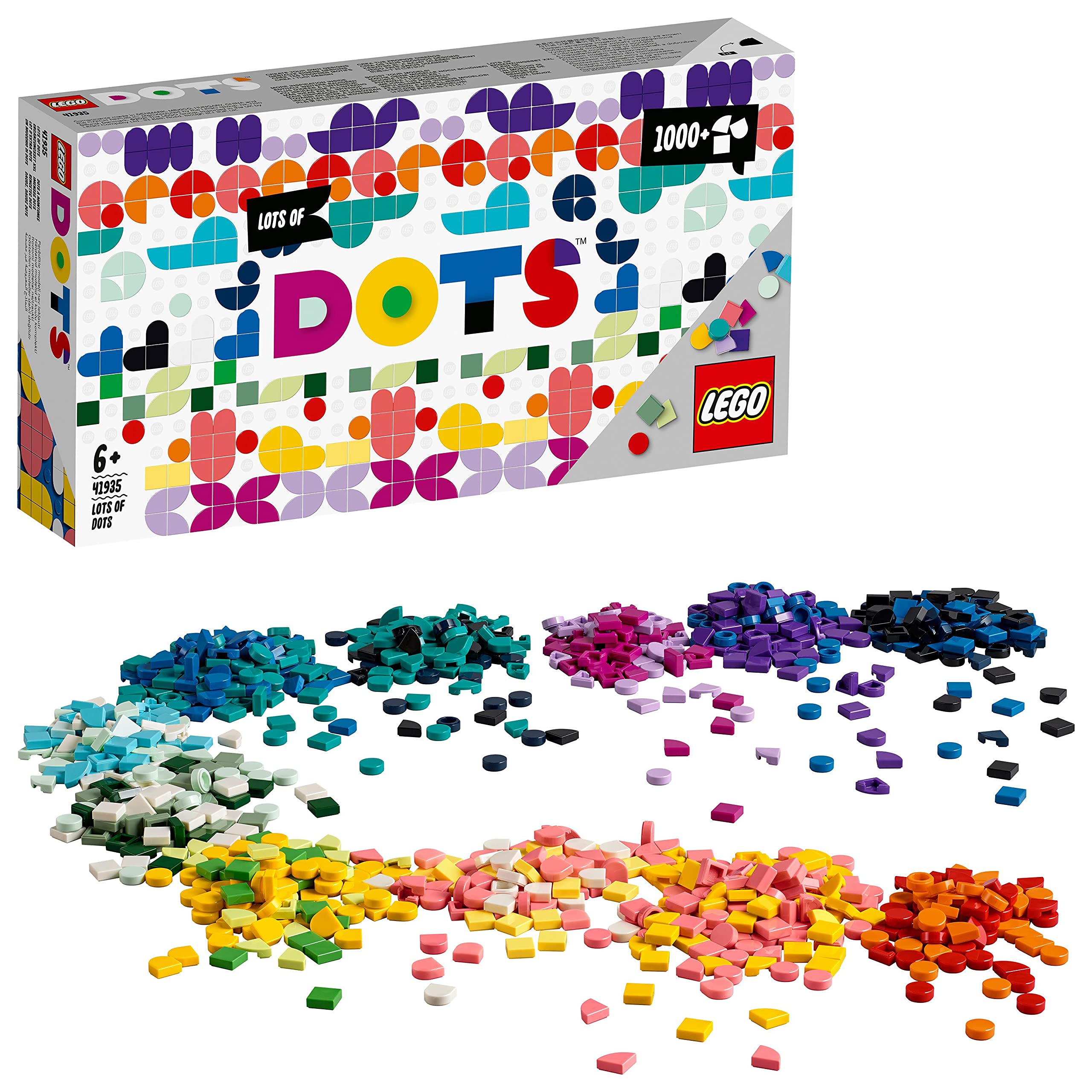 Amazon.co.jp: レゴ(LEGO) ドッツ 色いろいっぱいドッツセット 41935