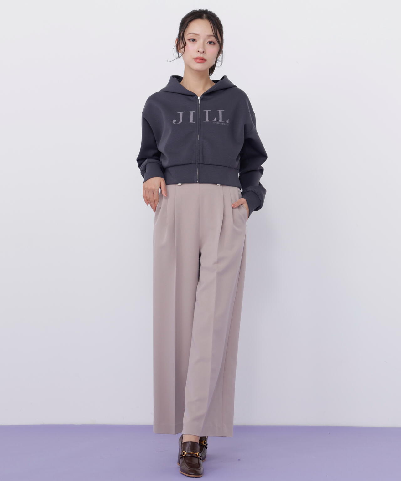 メタル釦ストレートイージーパンツ | JILL by JILL STUART（ジル バイ