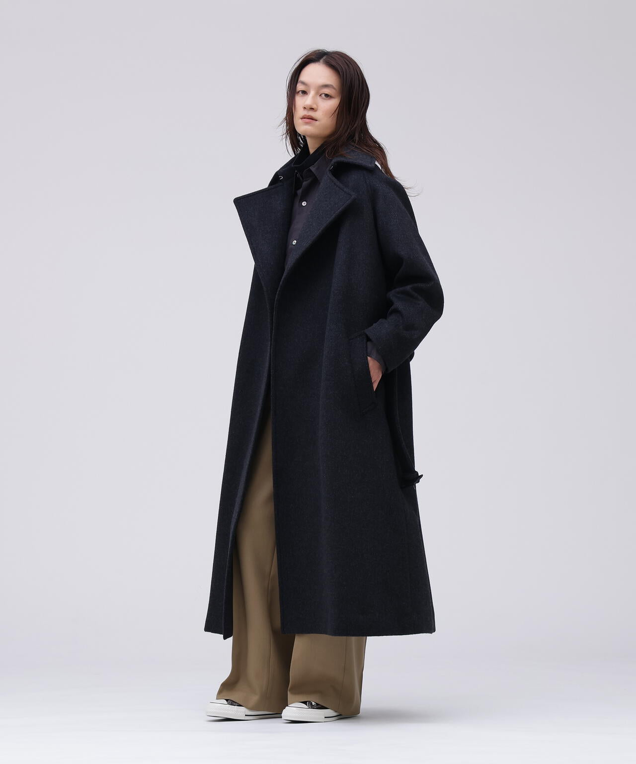 YLEVE / WOOL TWILL TROUSERS | YLÈVE（イレーヴ） ｜【公式】通販mix