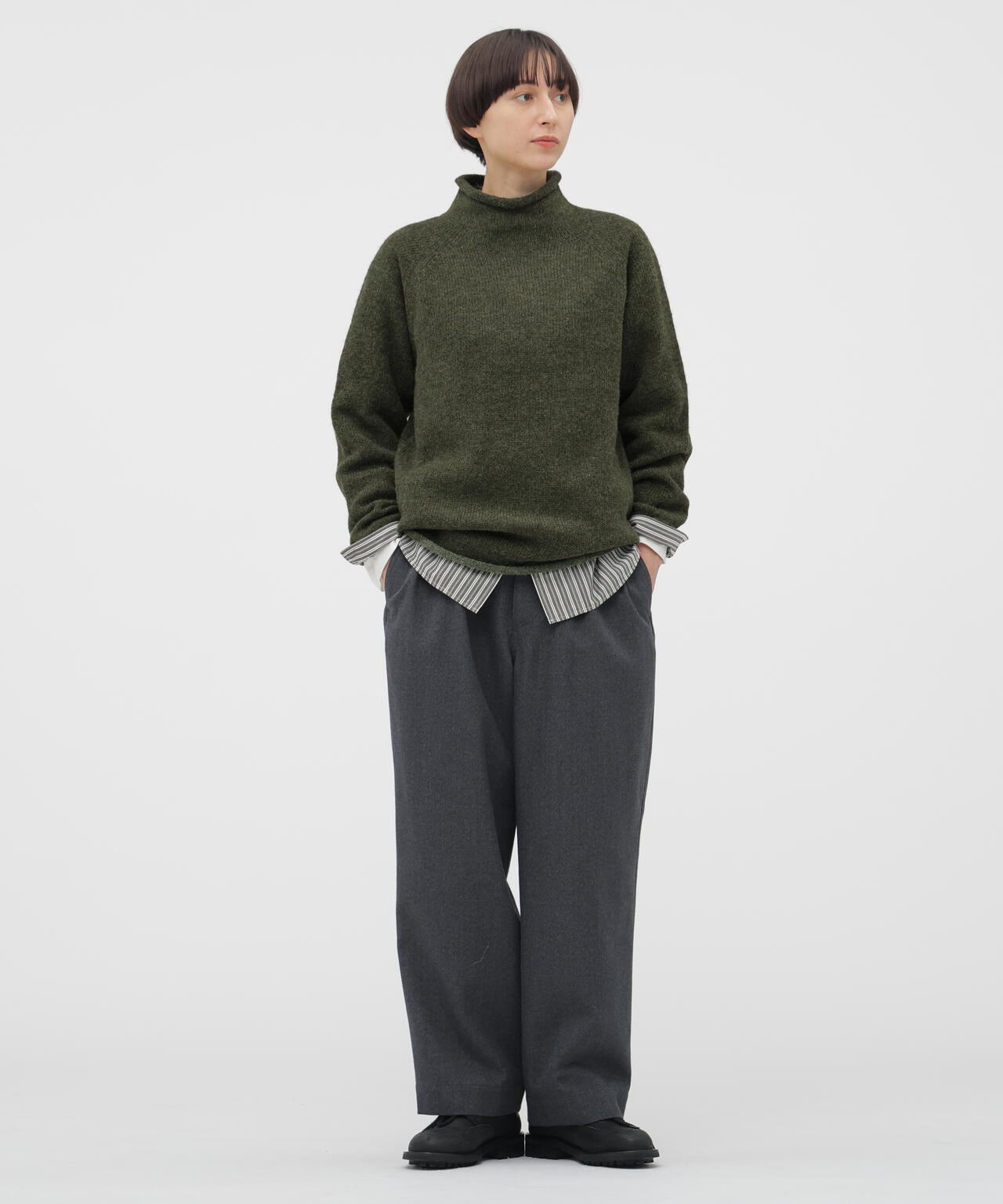 DRY WOOL KNITWEAR | MARGARET HOWELL（マーガレット・ハウエル