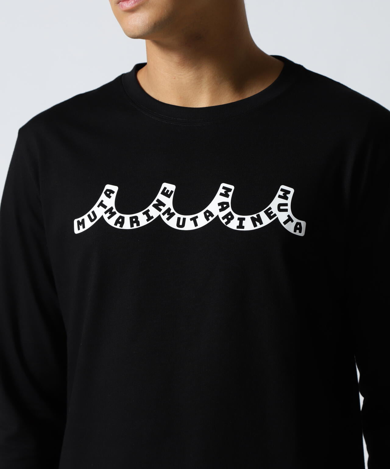 muta MARINE/ムータ マリン/別注Wave muta MARINE LS Tee | ROYAL
