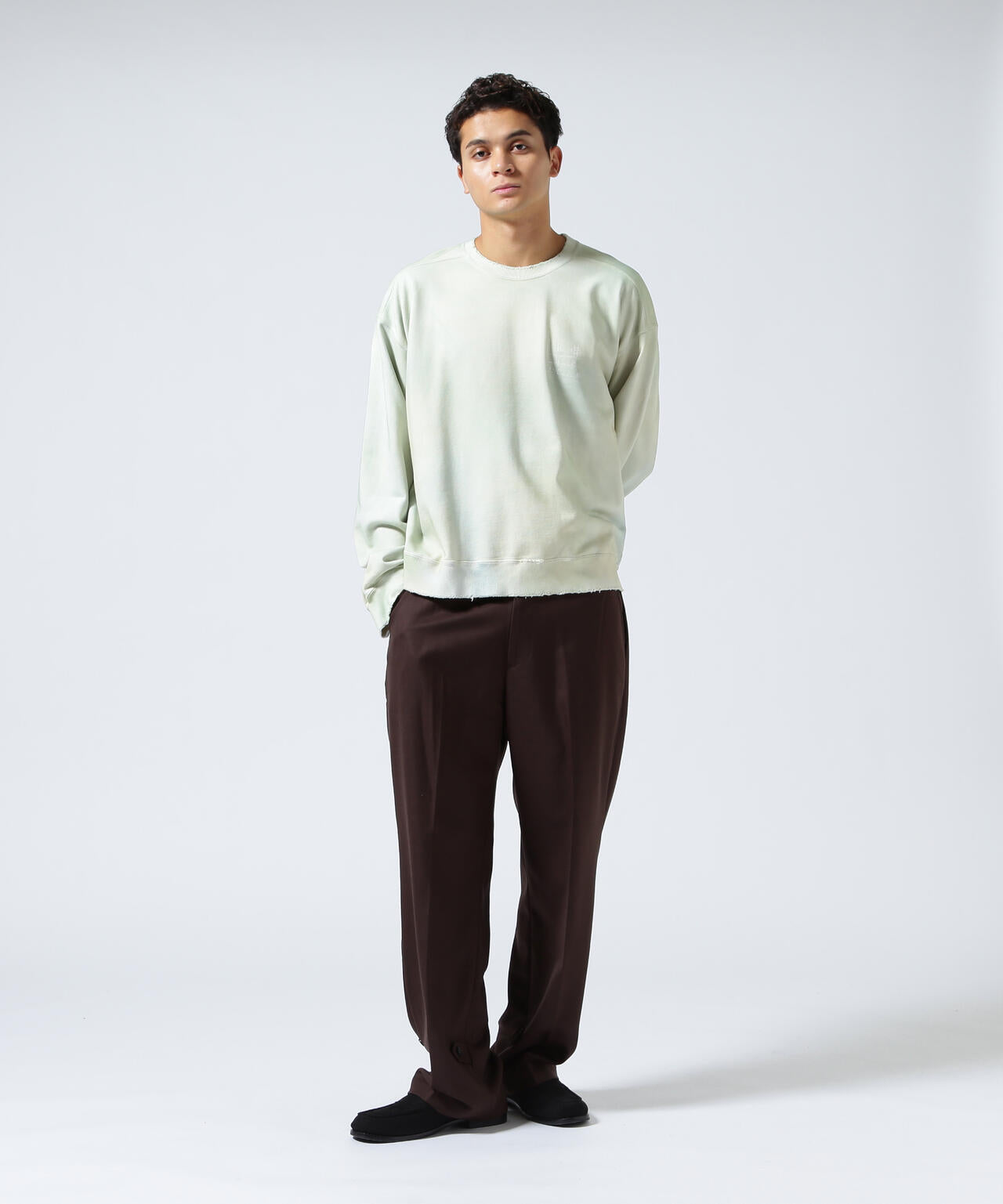 ANCELLM/アンセルム/BRIDGE SWEAT SHIRT | GARDEN（ガーデン