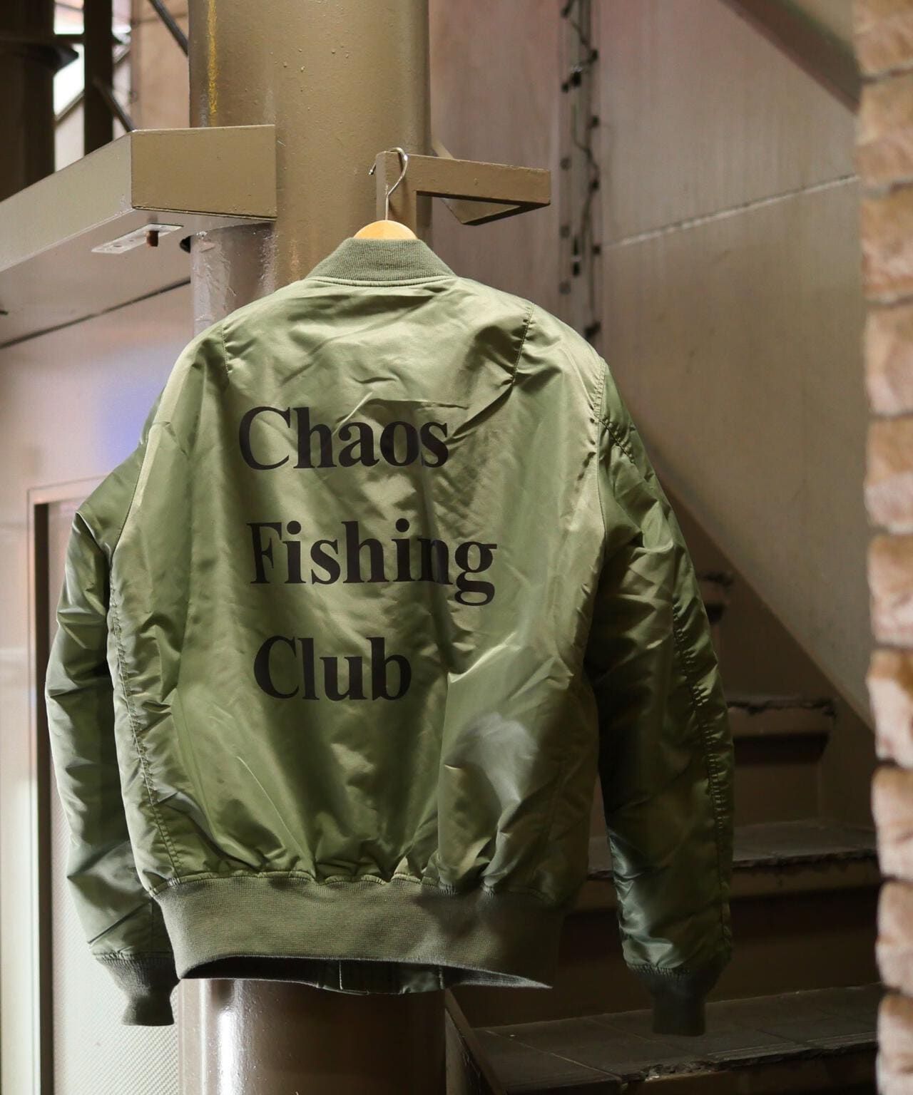 Chaos Fishing Club×AVIREX×BEAVER 別注MA-1 COMMERCIAL | BEAVER