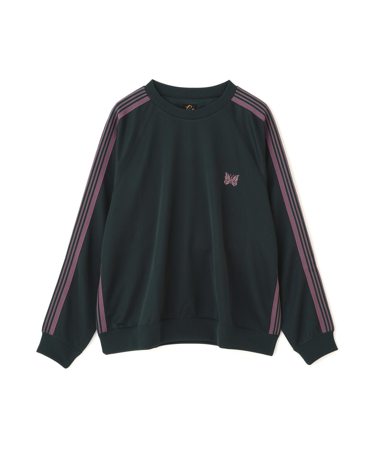Needles/ニードルズ Track Crew Neck Shirt - Poly Smooth | BEAVER