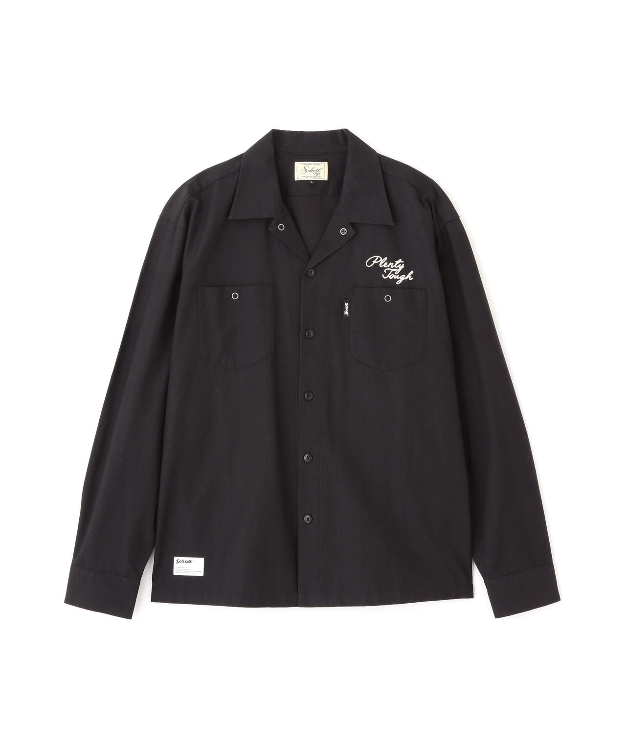 NC WORK SHIRT EMB./エヌシー 刺繍 ワークシャツ | Schott（ショット