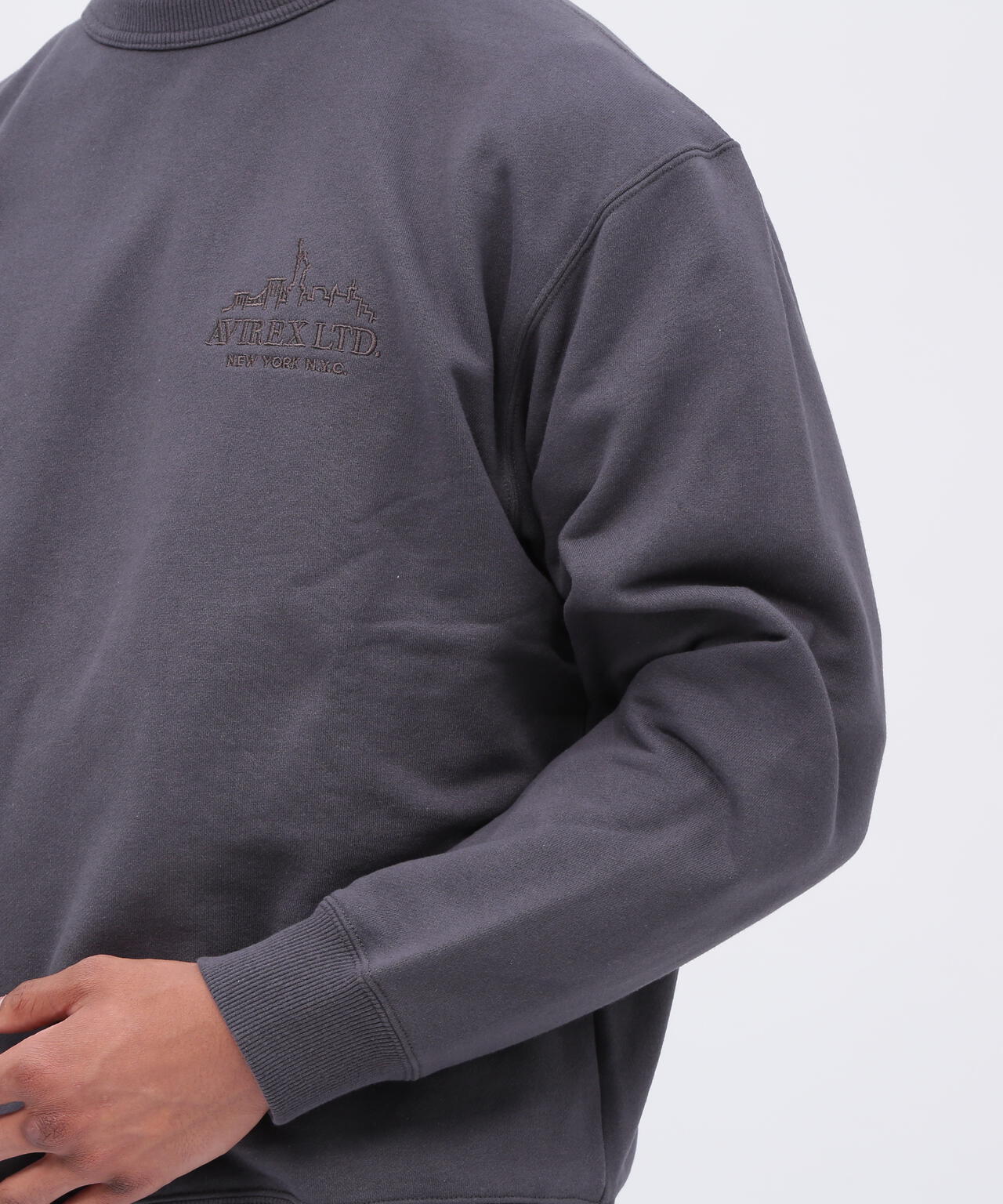 VARSITY LOGO CREWNECK SWEAT NYC / クルーネック スウェット | AVIREX