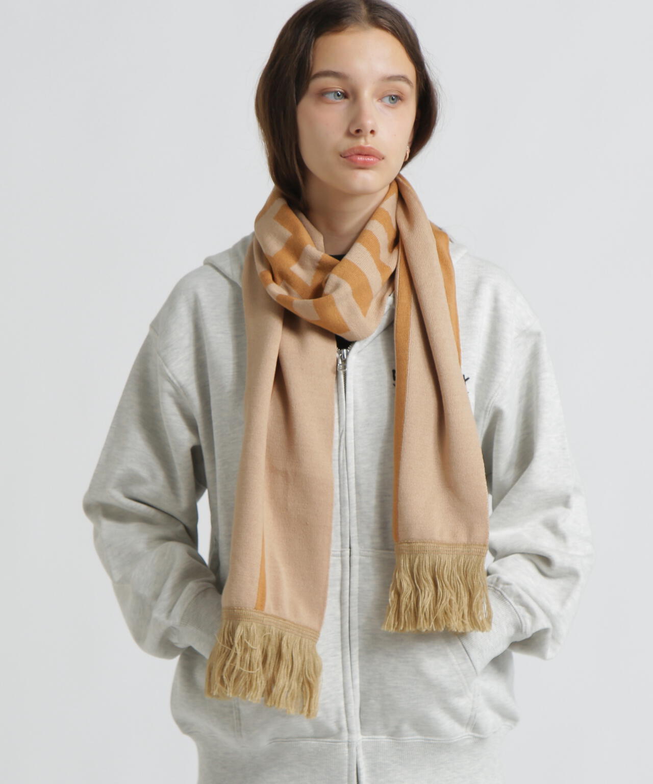 直営店限定》AVIREX LOGO SOCCER SCARF/ロゴマフラー | AVIREX
