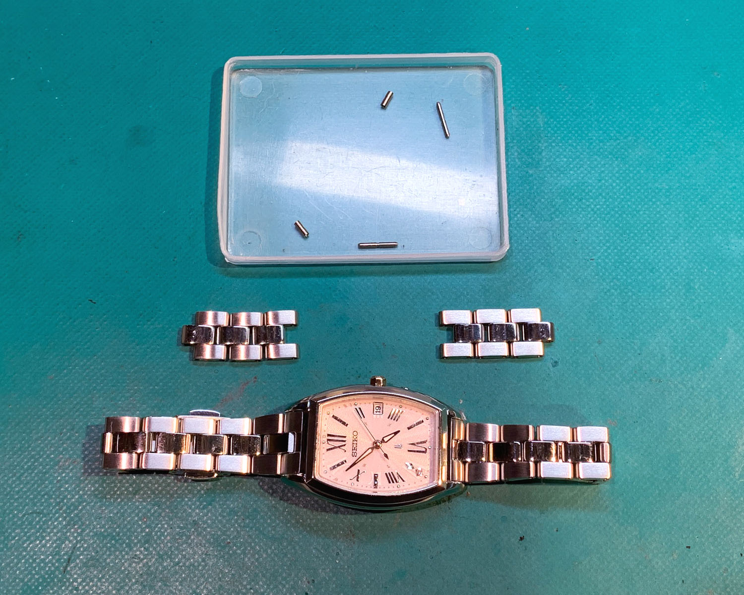 SEIKO セイコー LUKIA ルキア 1B32-0AA0のベルト調整