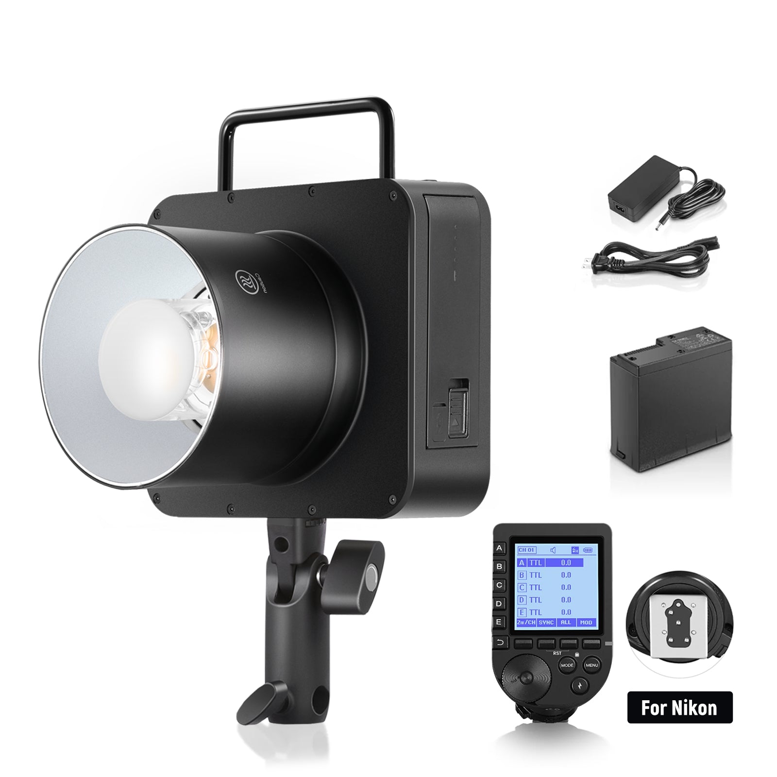 NEEWER 新版 Q4 400Ws 2.4G TTL スタジオストロボ – NEEWER.JP
