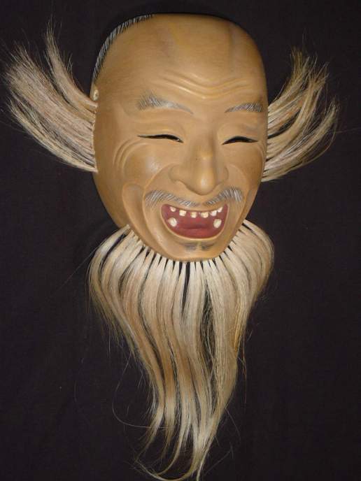 狂言面 登り髭