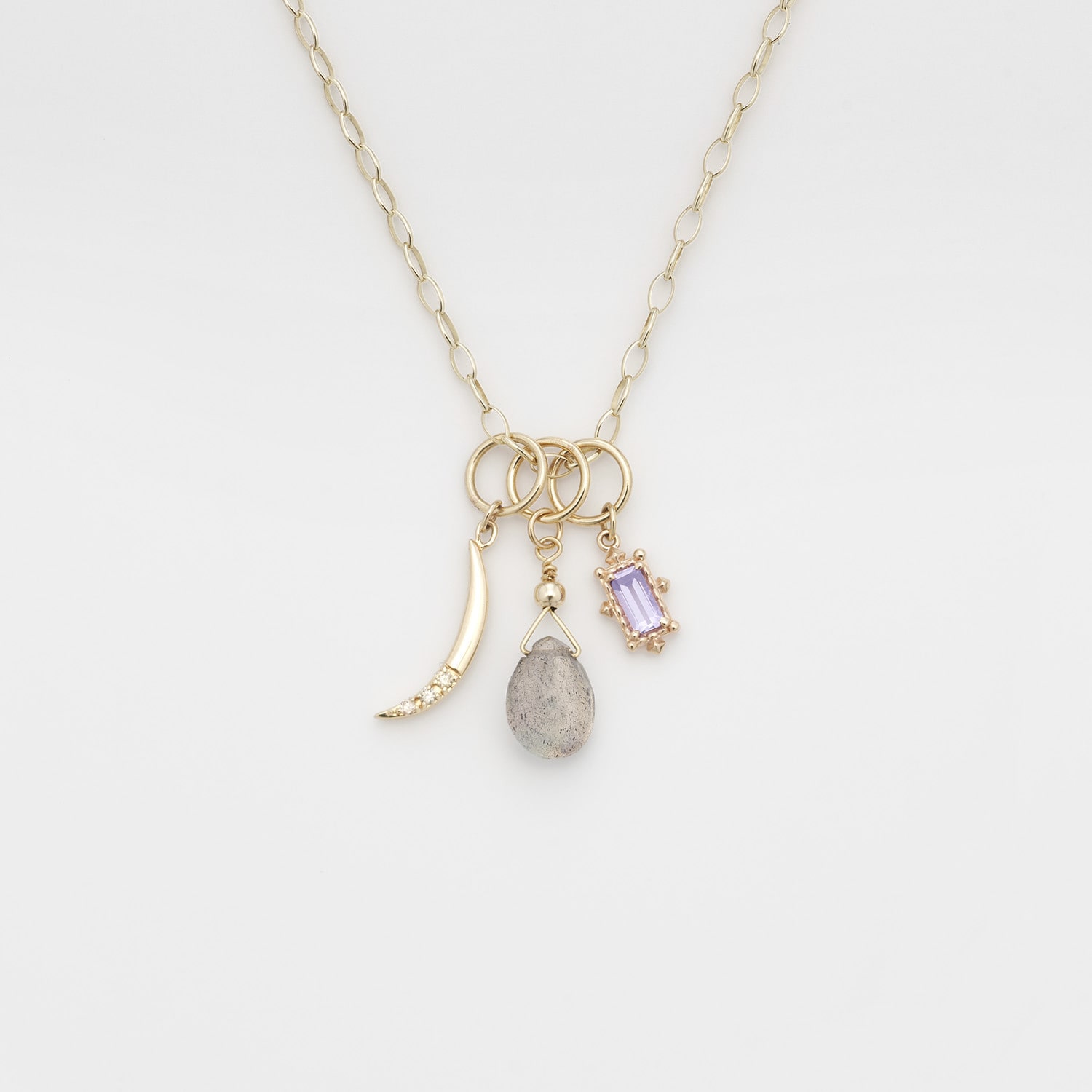 Tiny Charm】K10ダイヤモンドチャーム｜ネックレスチャーム｜ノジェス