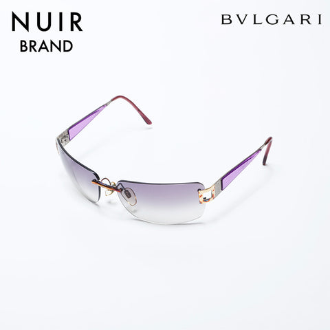 ブルガリ BVLGARI リムレス フレームレス グラデーション サングラス