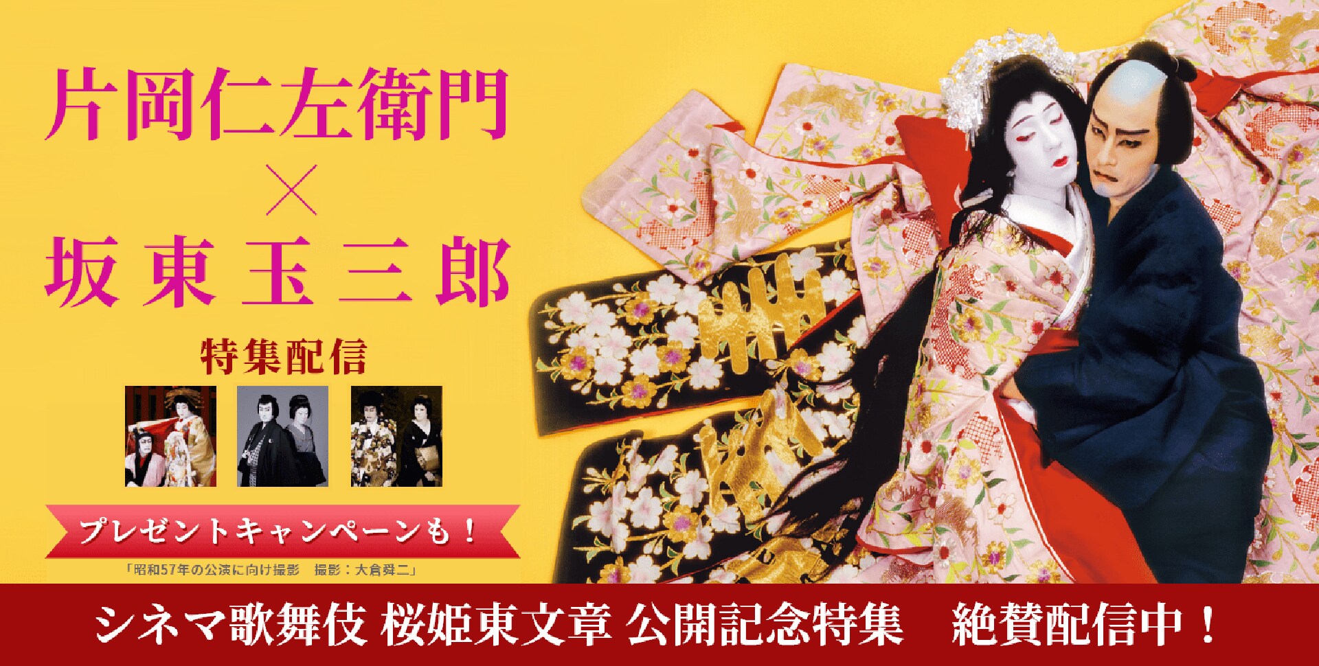 シネマ歌舞伎》桜姫東文章 下の巻 | あらすじ・内容・スタッフ