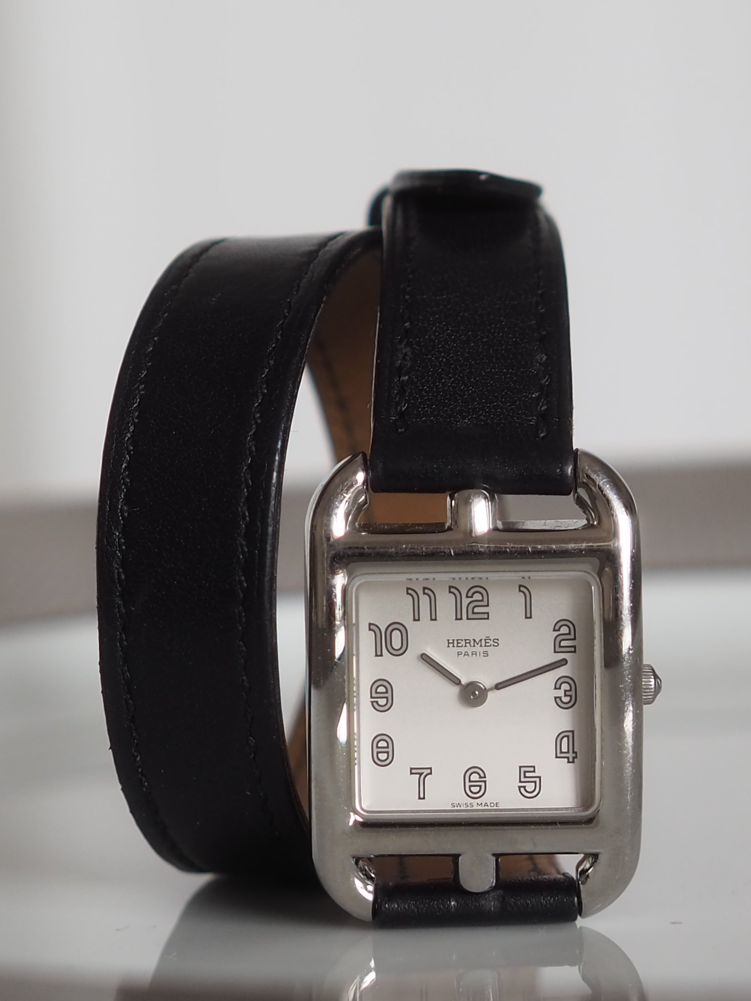 HERMES エルメス ケープコッド ウォッチ 腕時計 ドゥブルトゥール
