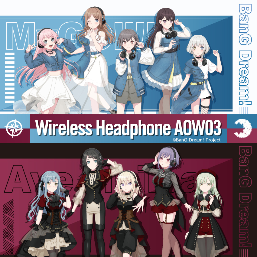 ONKYO DIRECT｜ワイヤレスヘッドホン ANIMA AOW03「BanG Dream
