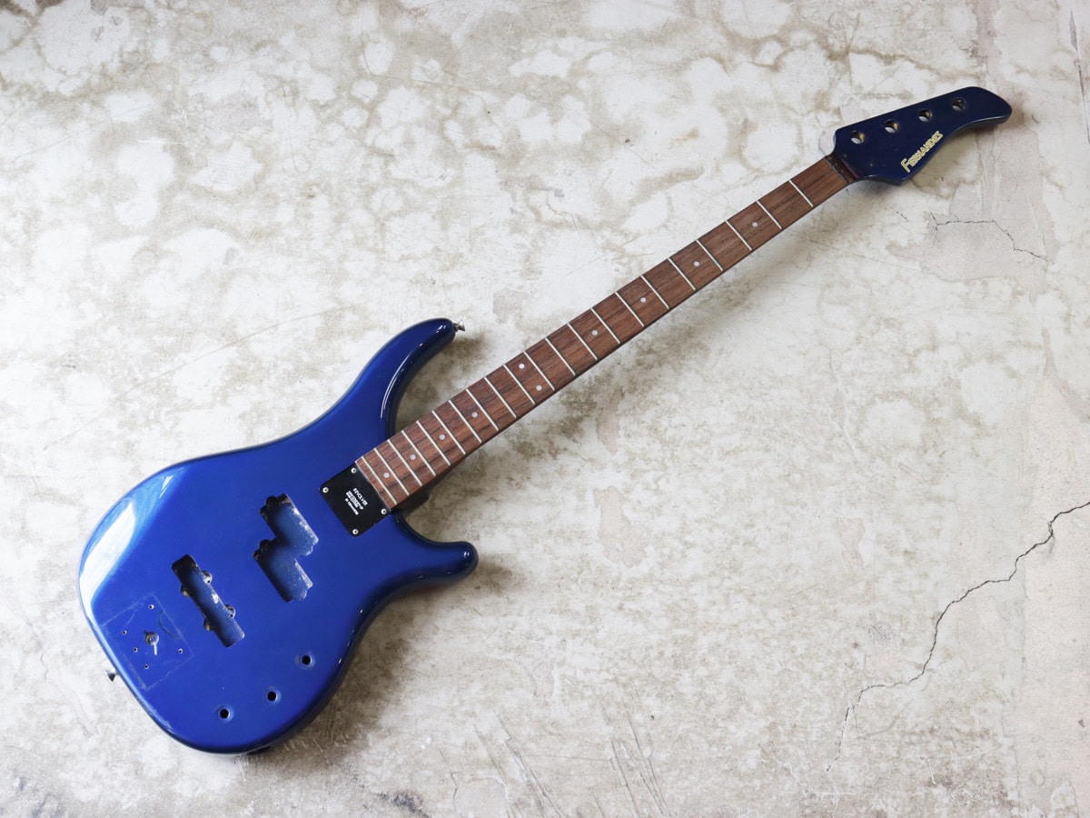中古】FERNANDES FRB-45 blue ベース ボディ＆ネック - 神奈川県の中古