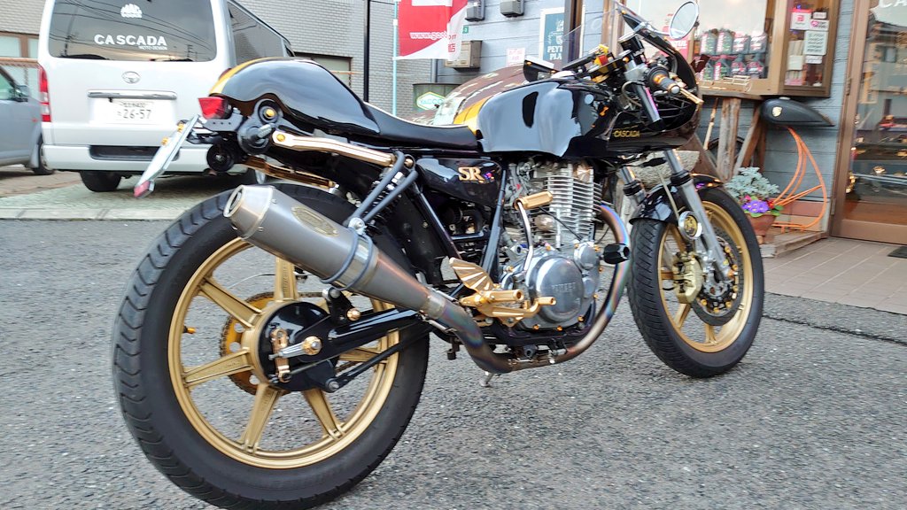バイク工房GreenTea #バイク工房グリーンティー #TechSerfu #CASCADA