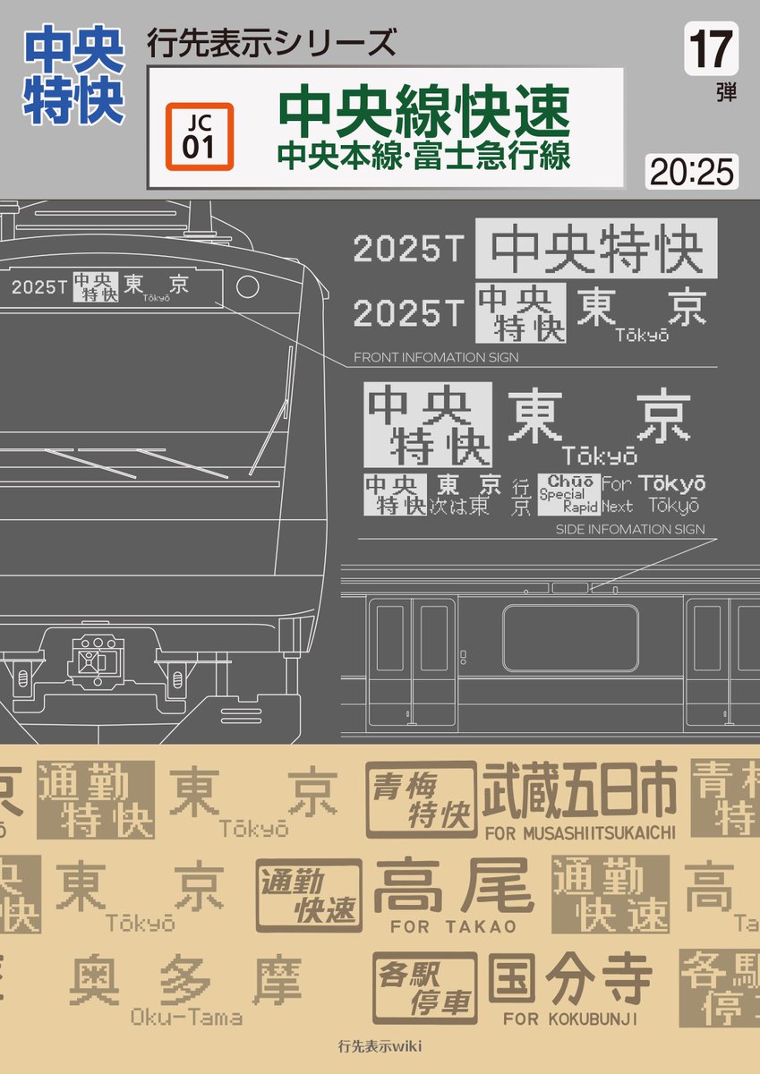 行先表示wiki (@ikisaki_wiki) / Posts / X